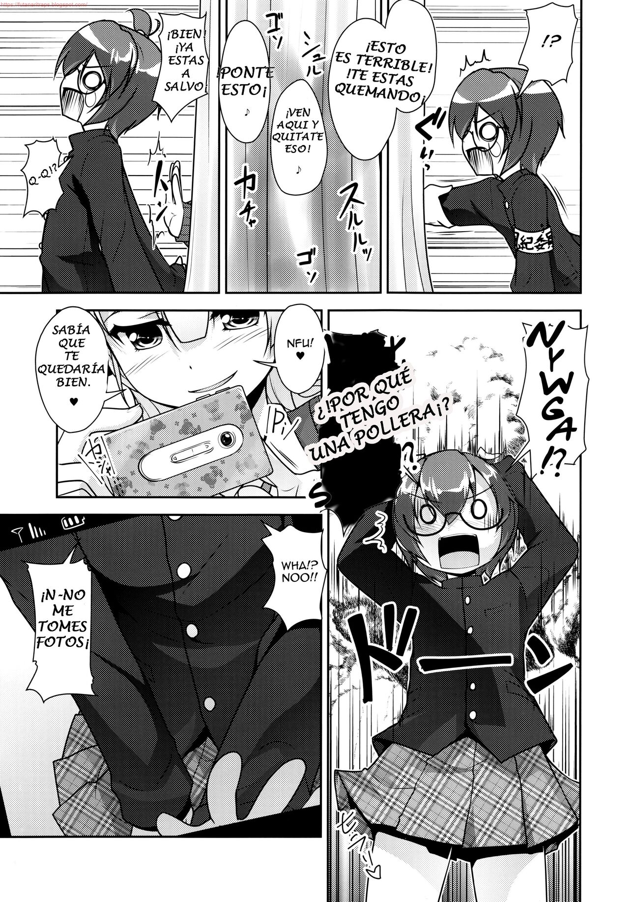 (C89) [High-Spirit (Aogiri Penta)] Hokenshitsu no JK-san 3 [Spanish] [Bananare22] image number 8