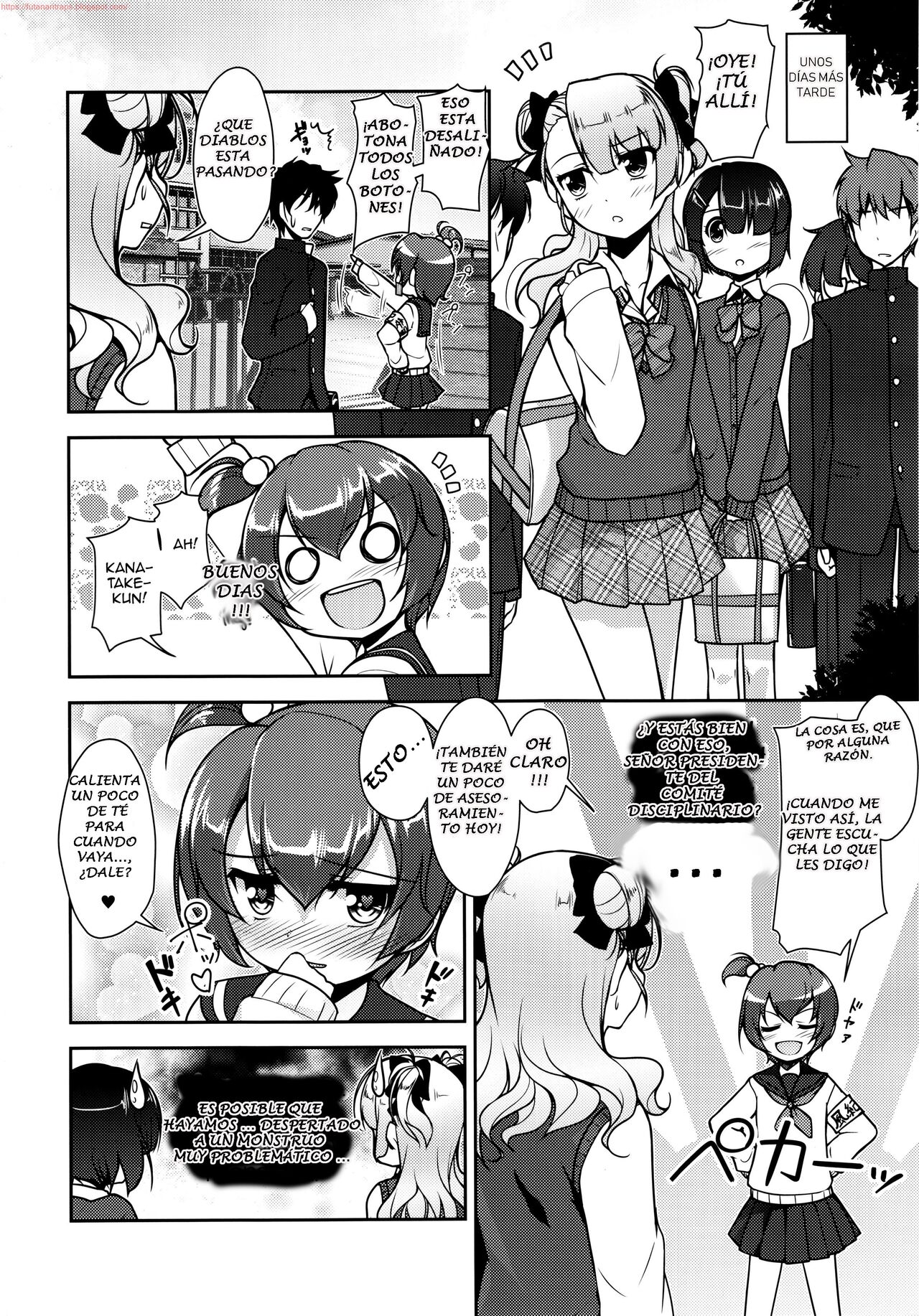 (C89) [High-Spirit (Aogiri Penta)] Hokenshitsu no JK-san 3 [Spanish] [Bananare22] image number 17