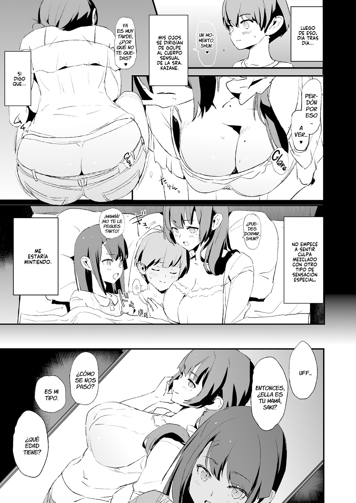 [Yami ni Ugomeku (Dokurosan)] Musume no Tsugi wa Mama Onaho - Onaho Gasshuku #2 [Spanish] [Decensored] [Digital] numero di immagine  6