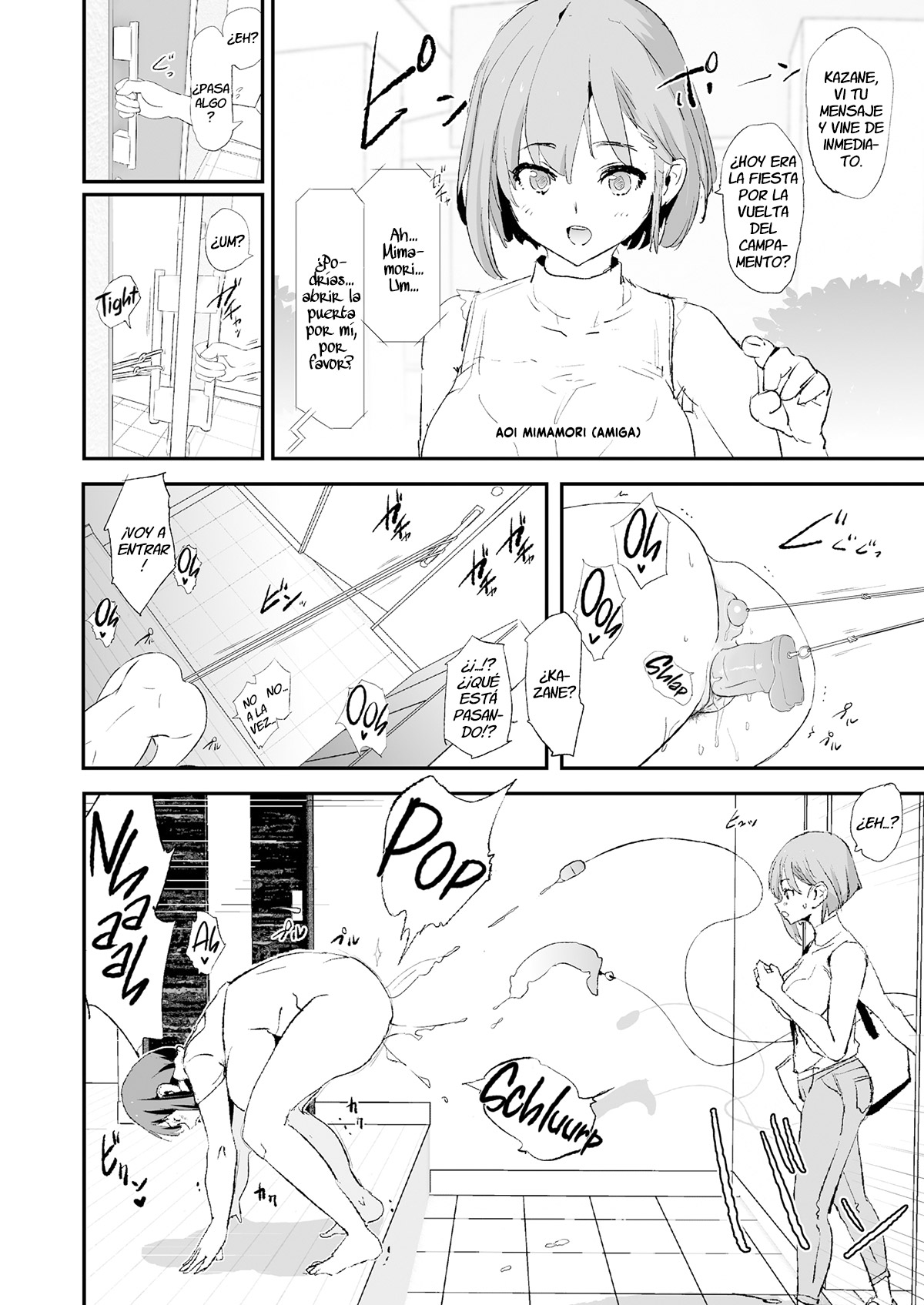 [Yami ni Ugomeku (Dokurosan)] Musume no Tsugi wa Mama Onaho - Onaho Gasshuku #2 [Spanish] [Decensored] [Digital] numero di immagine  37