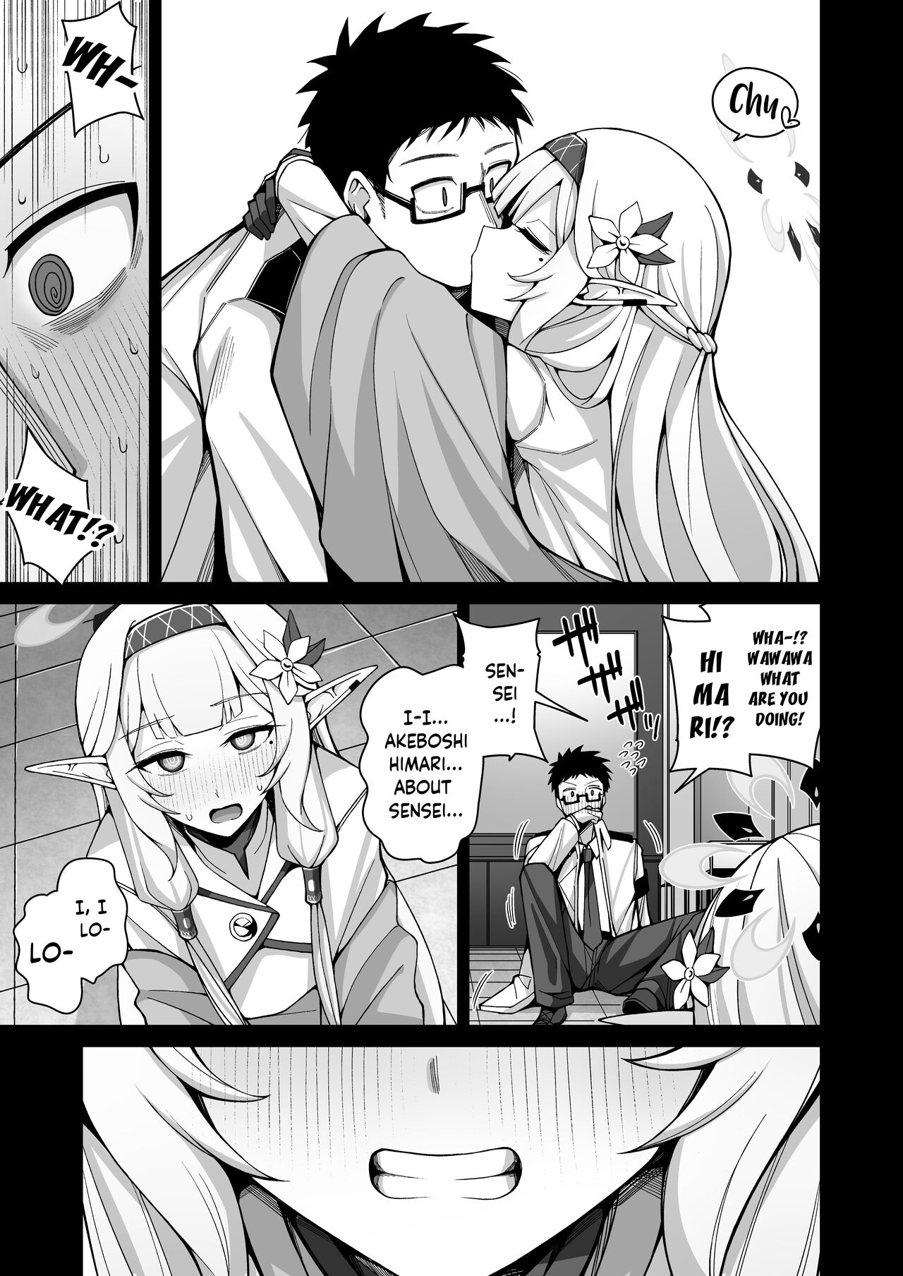 [Gaikotsu no Spare Rib (Kurohagane)] Zenchi, Arui wa Zen Oroka. | Omniscience, or perhaps inscience. (Blue Archive) [English] [Digital] image number 10