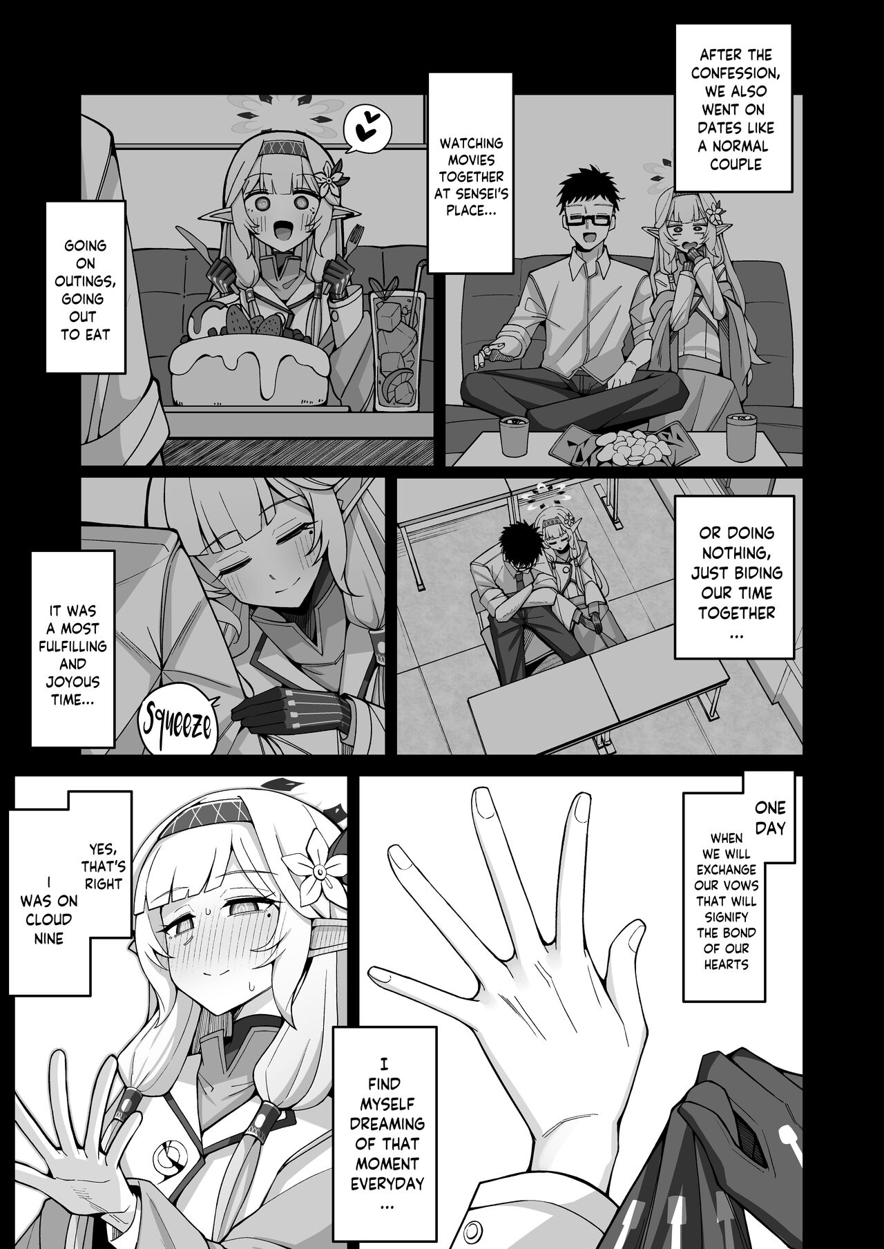 [Gaikotsu no Spare Rib (Kurohagane)] Zenchi, Arui wa Zen Oroka. | Omniscience, or perhaps inscience. (Blue Archive) [English] [Digital] image number 12