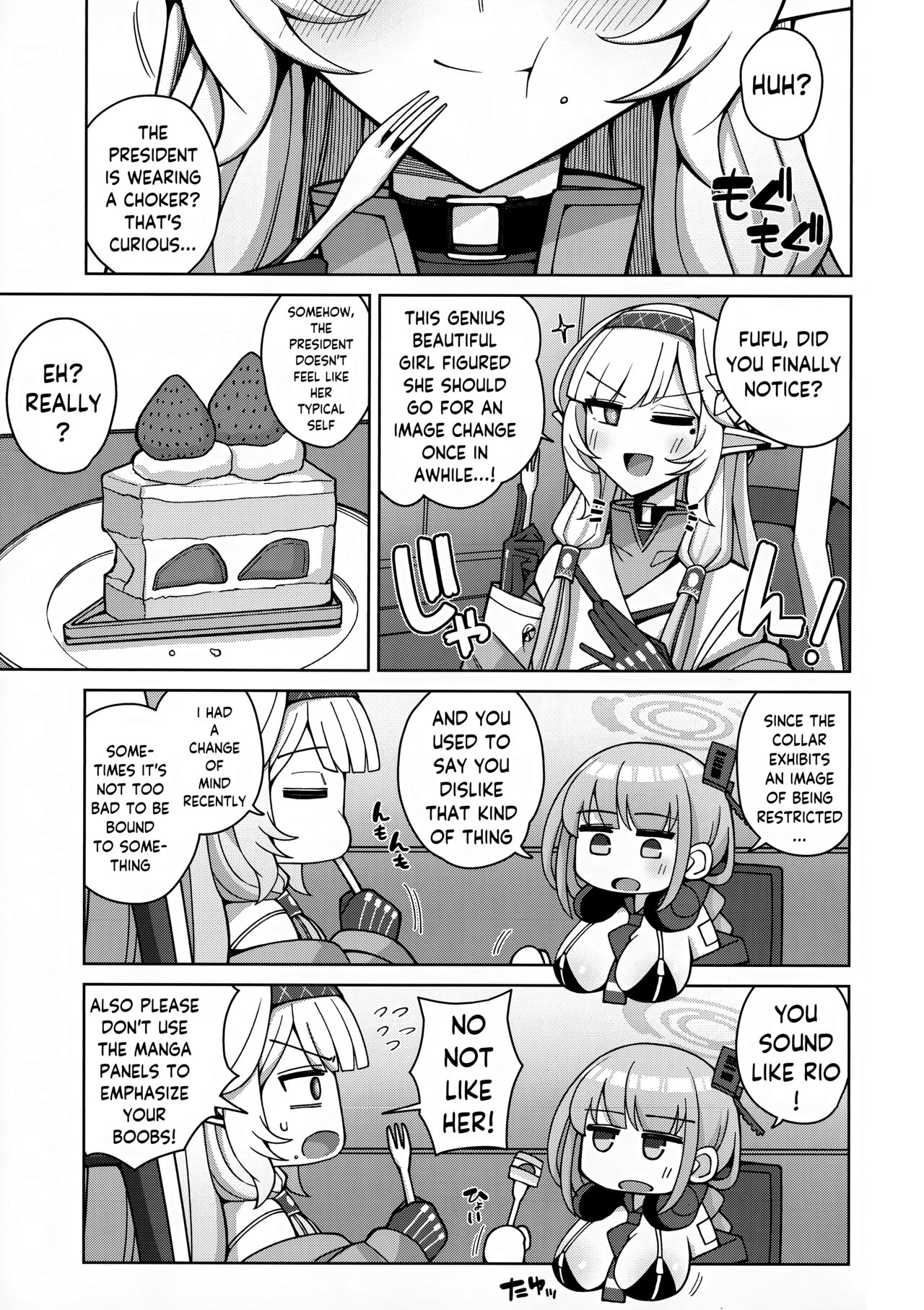 [Gaikotsu no Spare Rib (Kurohagane)] Zenchi, Arui wa Zen Oroka. | Omniscience, or perhaps inscience. (Blue Archive) [English] [Digital] image number 97