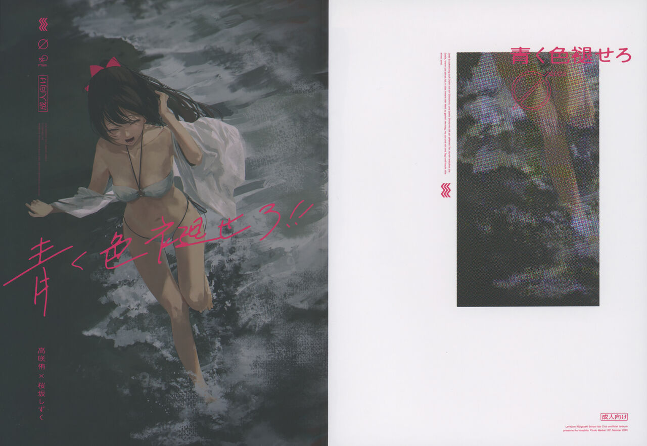 (C102) [virophilia (Orihi Chihiro)] 青く色褪せろ  |  忆褪余青 (Love Live! Nijigasaki High School Idol Club) [Chinese] [猫岛汉化组] 画像番号 1