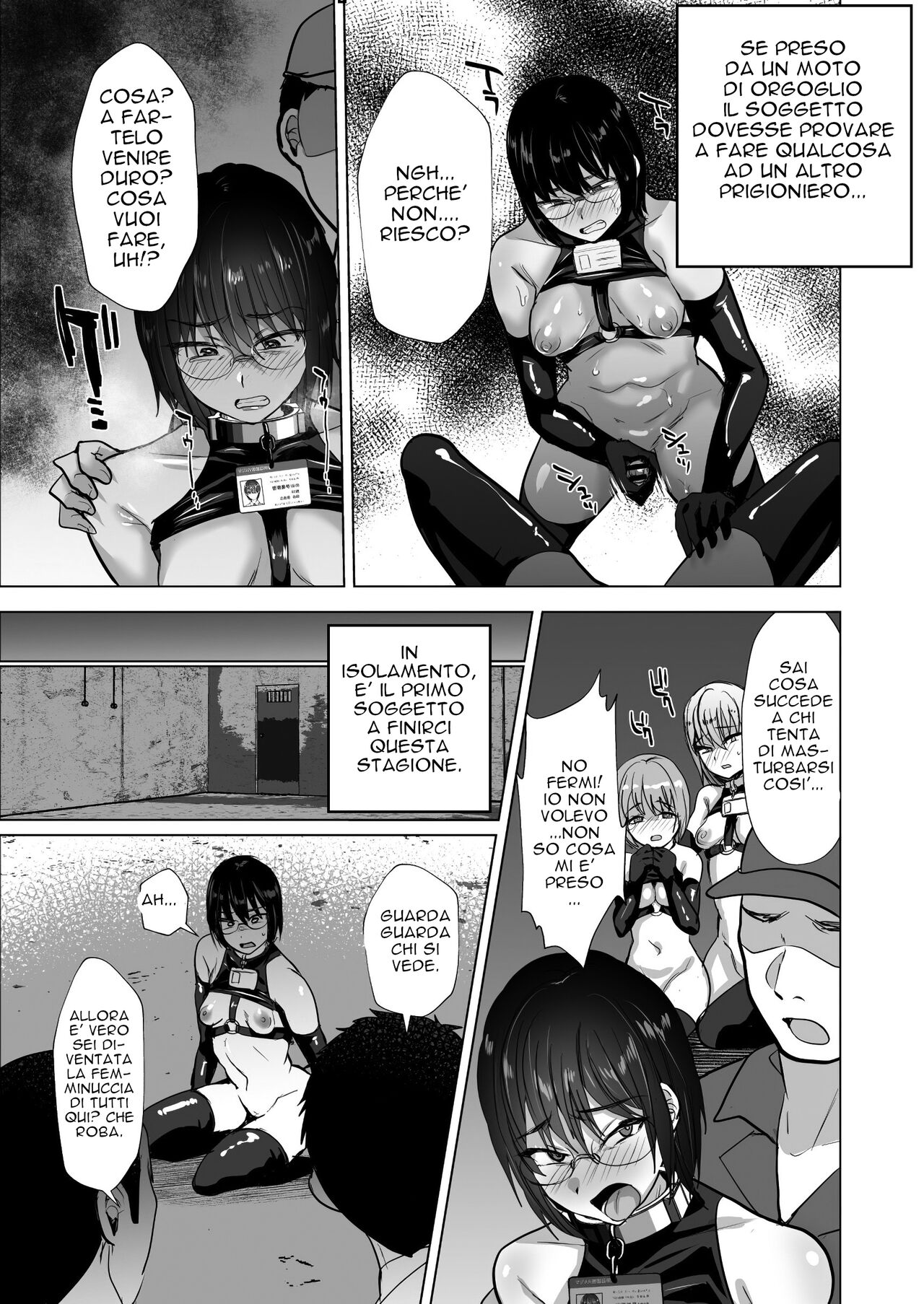 [Ani ga Saru (Takashi)] NTR Make Otoko Maso Mesu Benki-ka Keikaku [Italian] Bildnummer 18