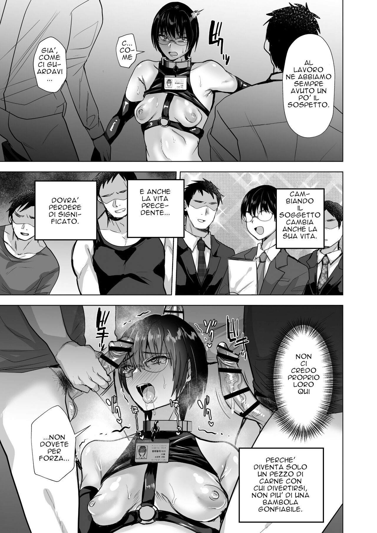 [Ani ga Saru (Takashi)] NTR Make Otoko Maso Mesu Benki-ka Keikaku [Italian] Bildnummer 19