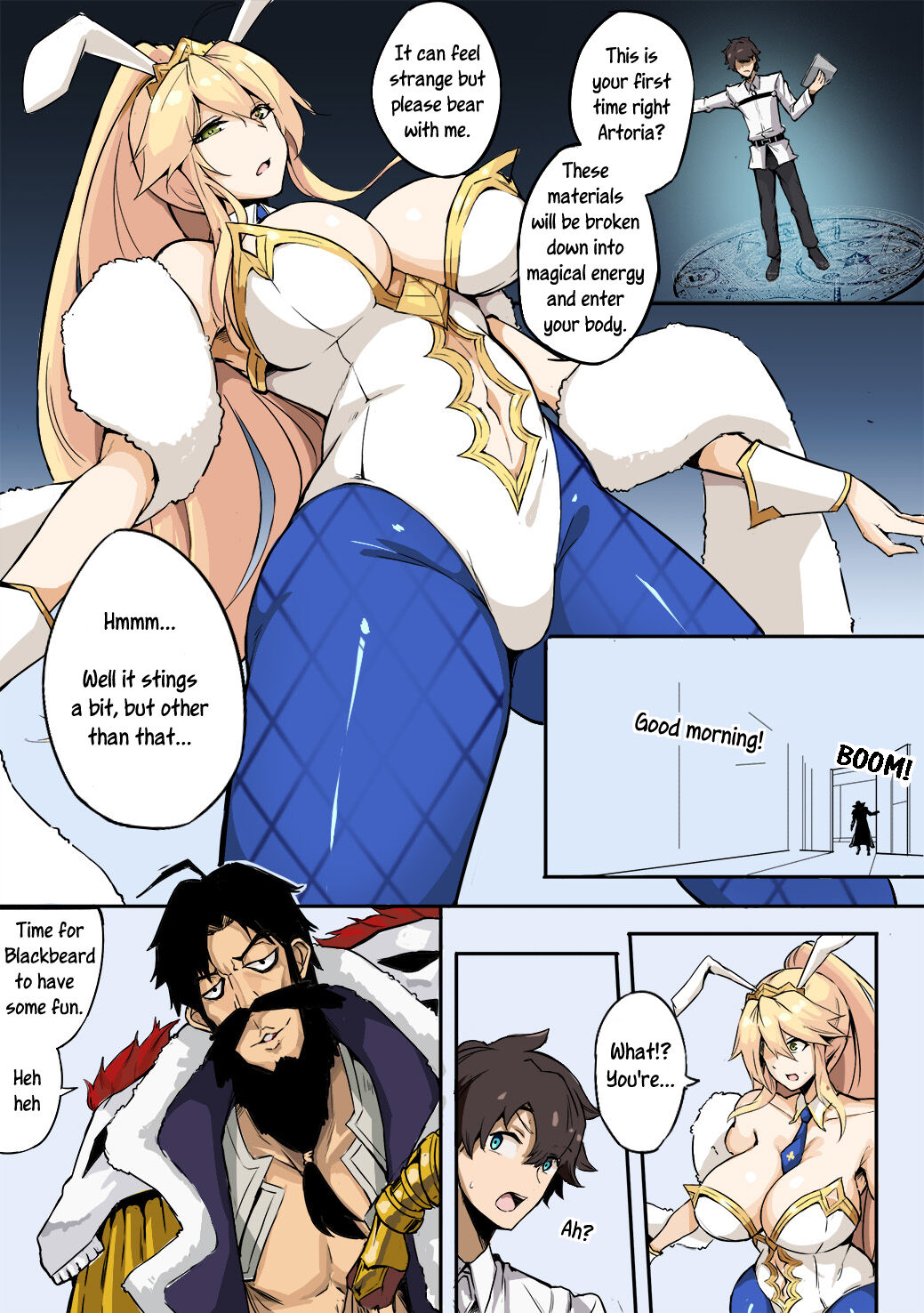 [泪吉] Fate Blackbeard's Plot (Fate/Grand Order) [English] изображение № 2