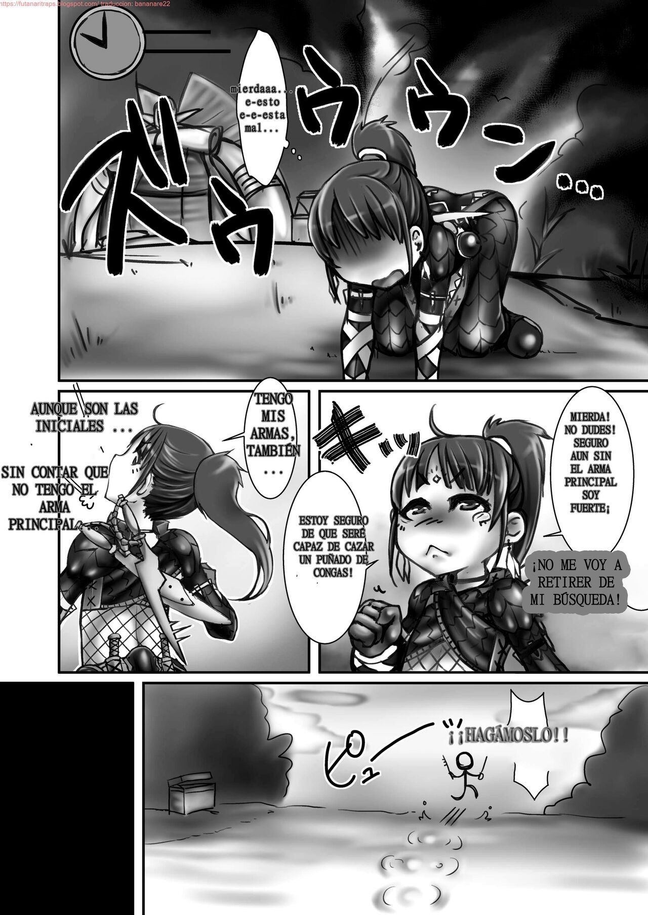 (COMIC1☆8) [dameningen+ (RIR)] Kinkue! Hatsujou Kemonotachi wo Kare! (Monster Hunter) [Spanish] [Bananare22] 图片编号 5