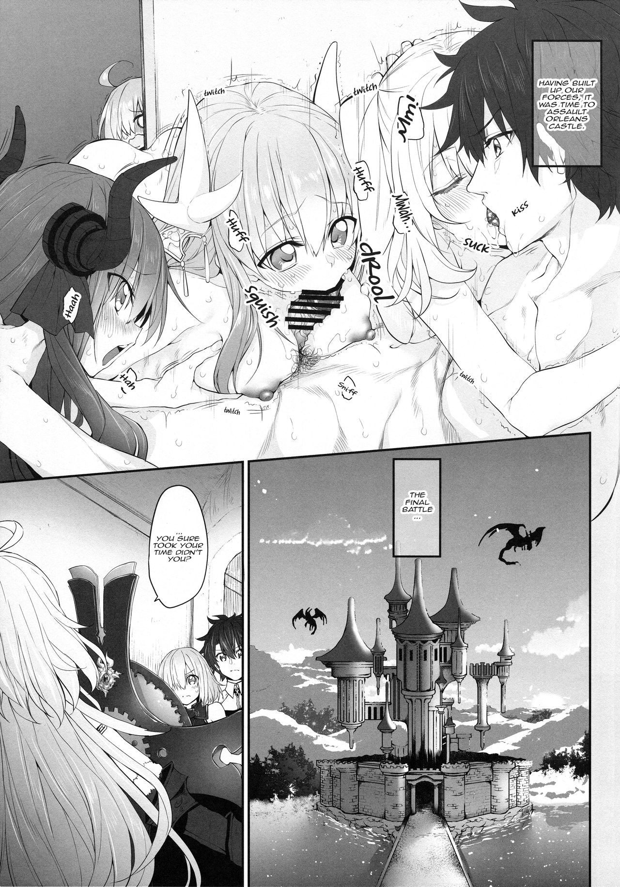 (C92) [Marked-two (Suga Hideo)] Marked Girls Vol. 14 (Fate/Grand Order)  [English] [EHCOVE] numero di immagine  4