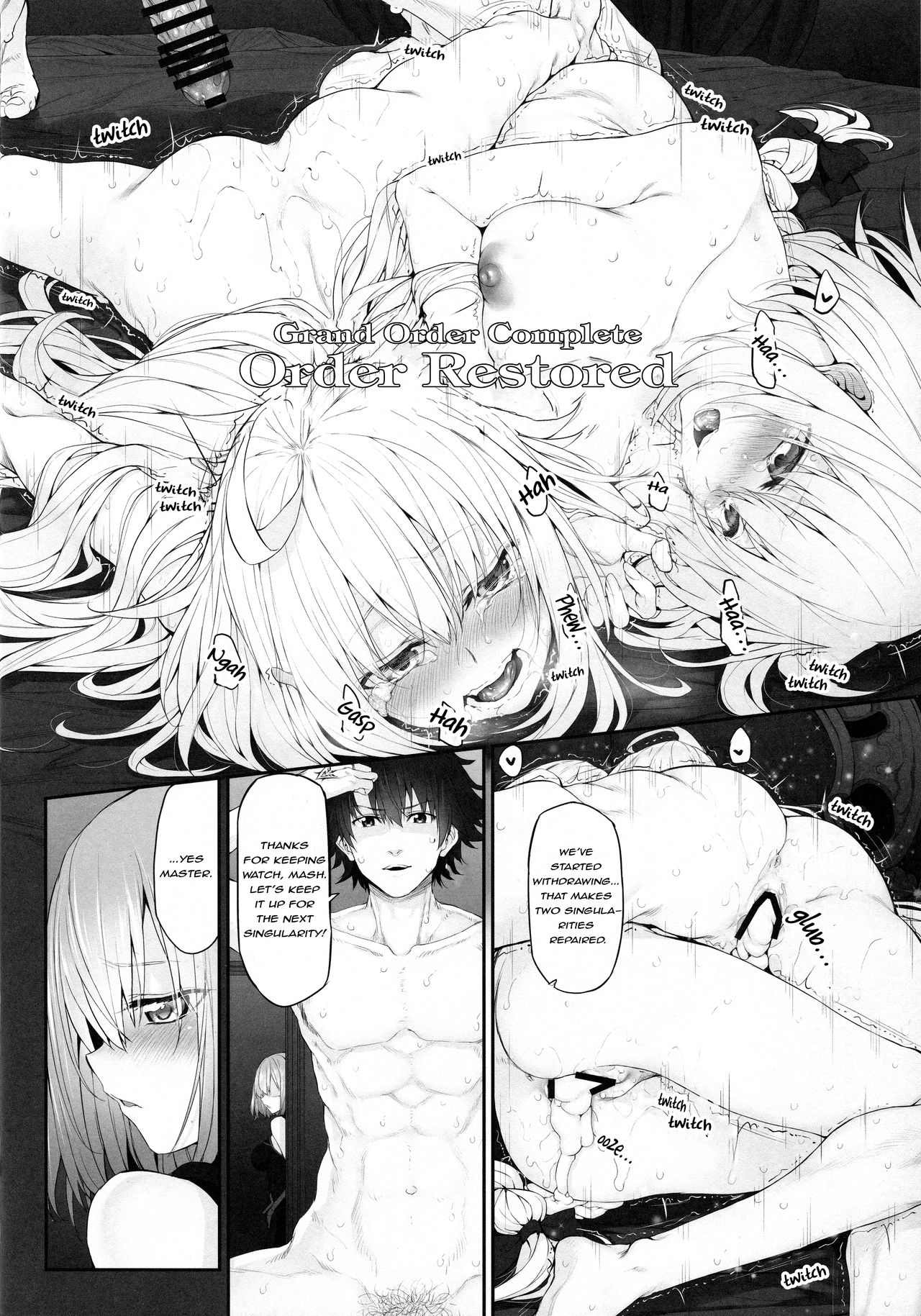 (C92) [Marked-two (Suga Hideo)] Marked Girls Vol. 14 (Fate/Grand Order)  [English] [EHCOVE] numero di immagine  21