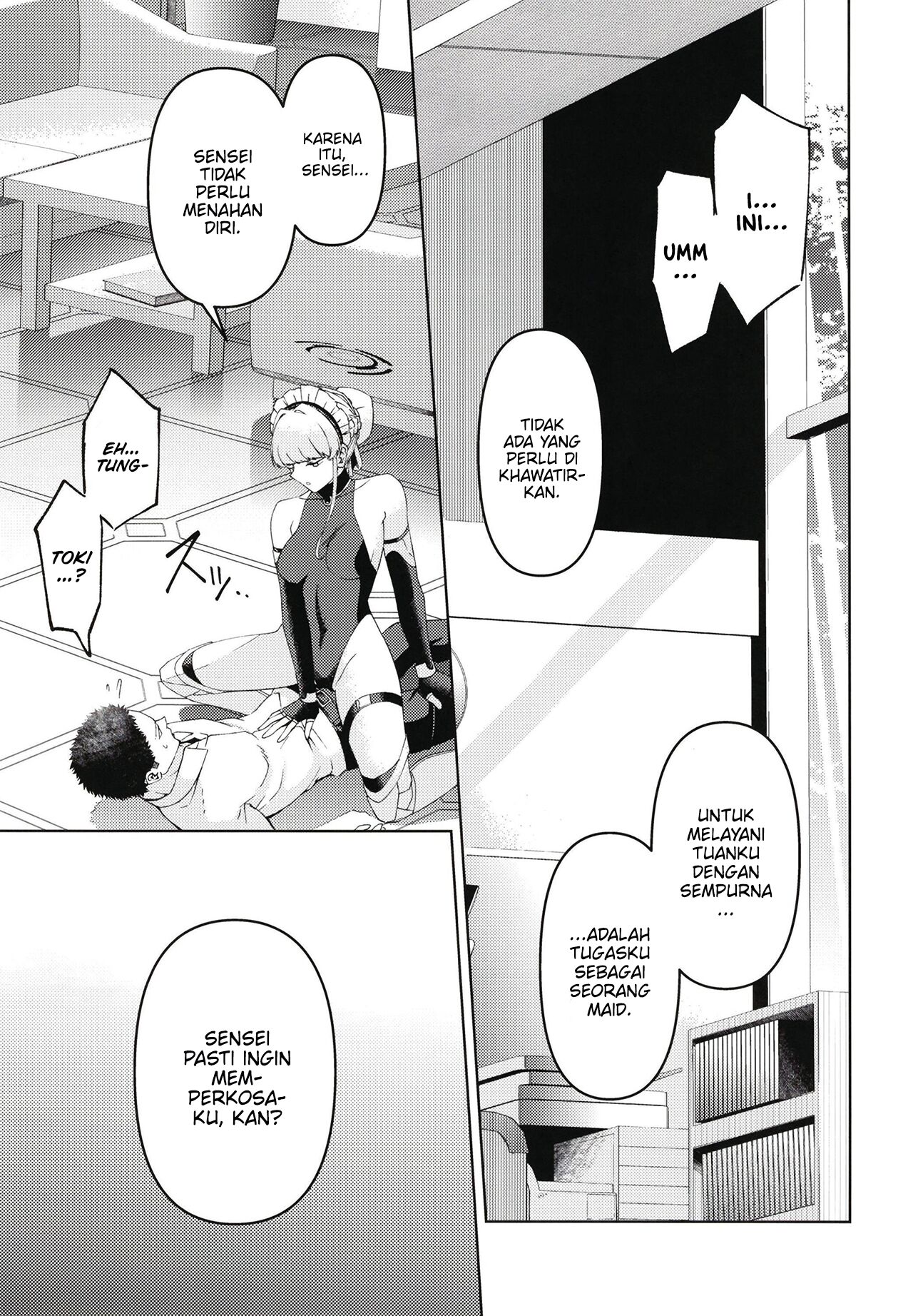 [Izumiya (Mikoma Sanagi)] Toki, Tokidoki (Blue Archive) [Indonesian] [CrotPedia] [Digital] image number 9