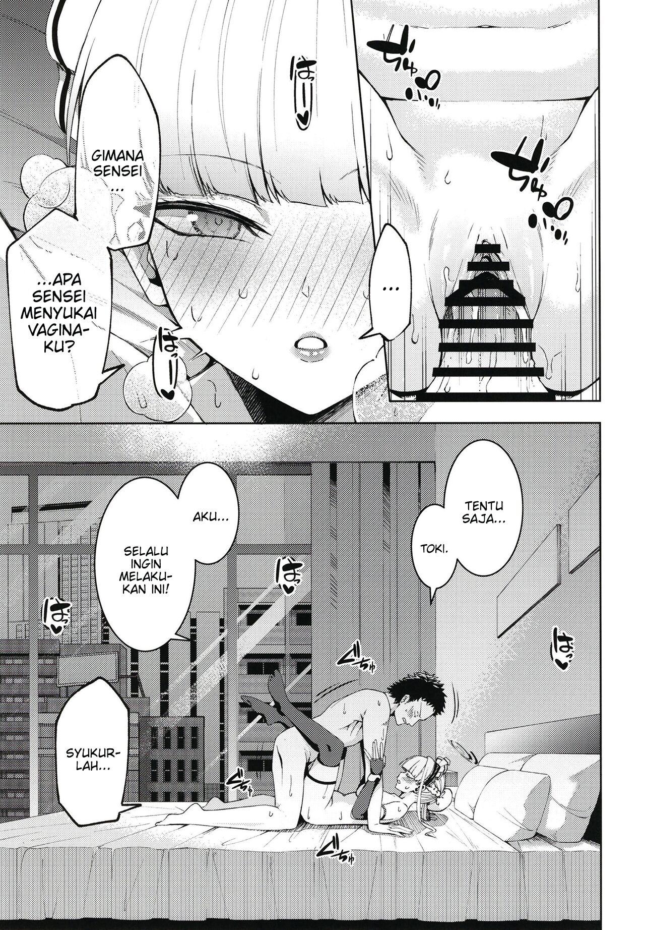 [Izumiya (Mikoma Sanagi)] Toki, Tokidoki (Blue Archive) [Indonesian] [CrotPedia] [Digital] image number 13