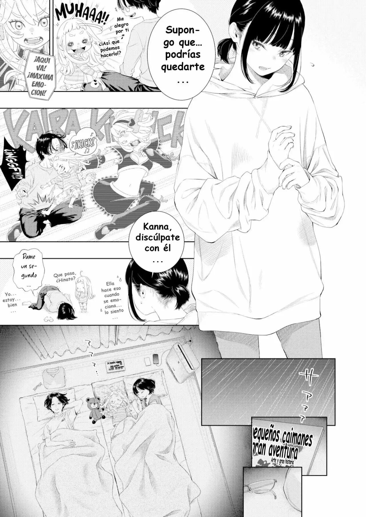 [Key] Rokugatsu no Ame no Yoru ni  - En una noche lluviosa de junio (COMIC Kairakuten 2021-12) [spanish] изображение № 11