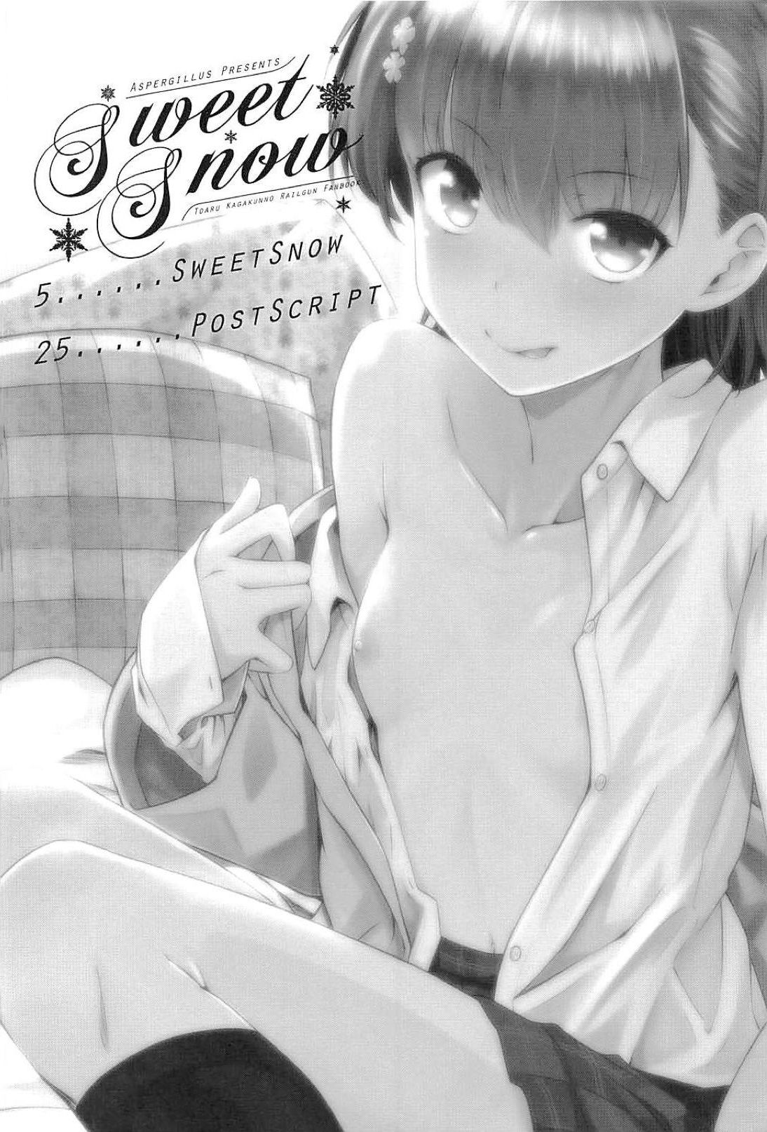 (C94) [Aspergillus (Okara)] Sweet Snow (Toaru Kagaku no Railgun) [EHCOVE] [English] 3eme image