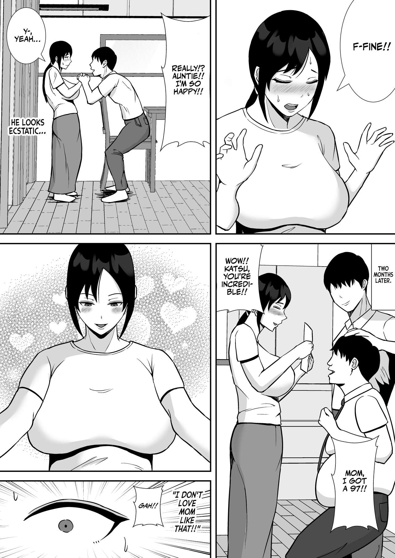 [Smells Like] Daisuki na Kaa-san ga, Boku to Naka ga Ii Kinjo no Onii-chan to Tsukiau Koto ni Natta Hanashi | How My Beloved Mother Ended Up Dating My Close Neighborhood Friend [English] [Team Ama2] image number 12