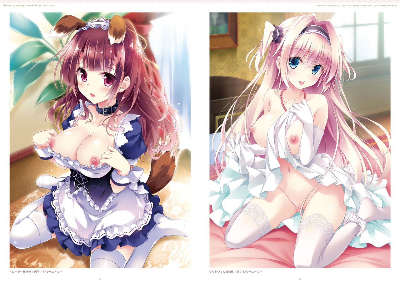 ensemble anniversary Ojousama-Series 10disc set DIGITAL MEMORIAL BOOK numero di immagine  16