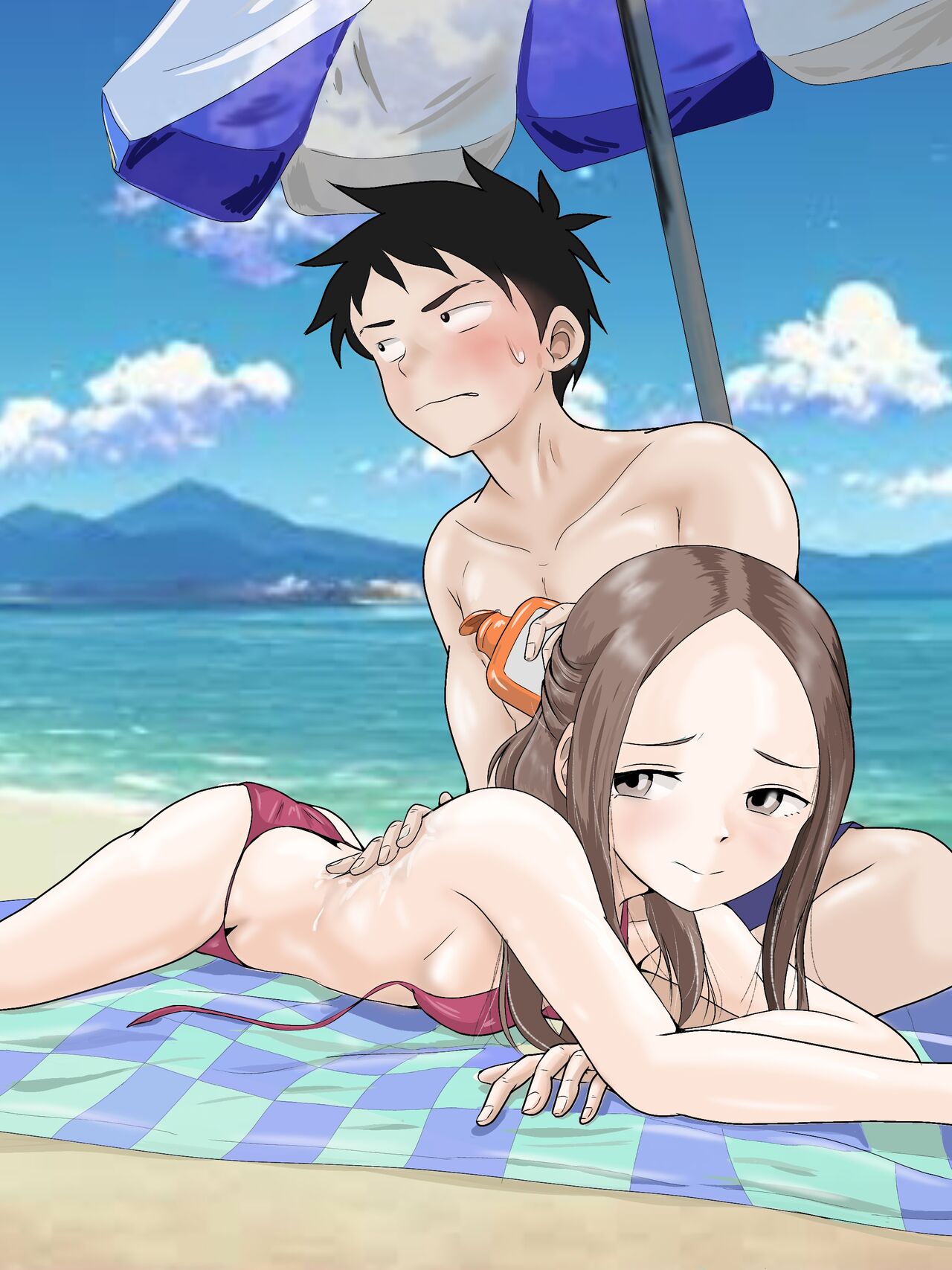 karakai jouzu no moto takagi san Bildnummer 128