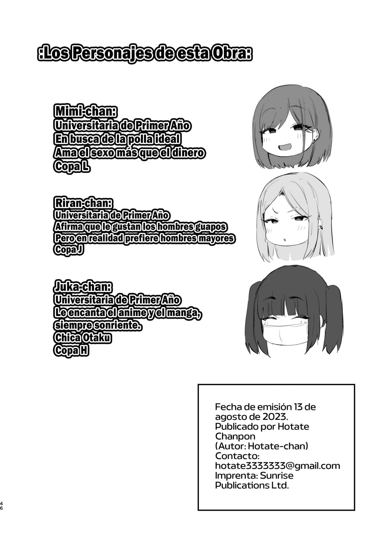 [Hotate Chanpon (Hotate-chan)] Papakatsu JD, Ochinpo Yuuryou Bukken o Mitsukeru. | Una Colegiala en Búsqueda de un Sugar Daddy, Encontró una buena Polla para Volverla de su Propiedad [Spanish] [NekoCreme] [Digital] numero di immagine  46