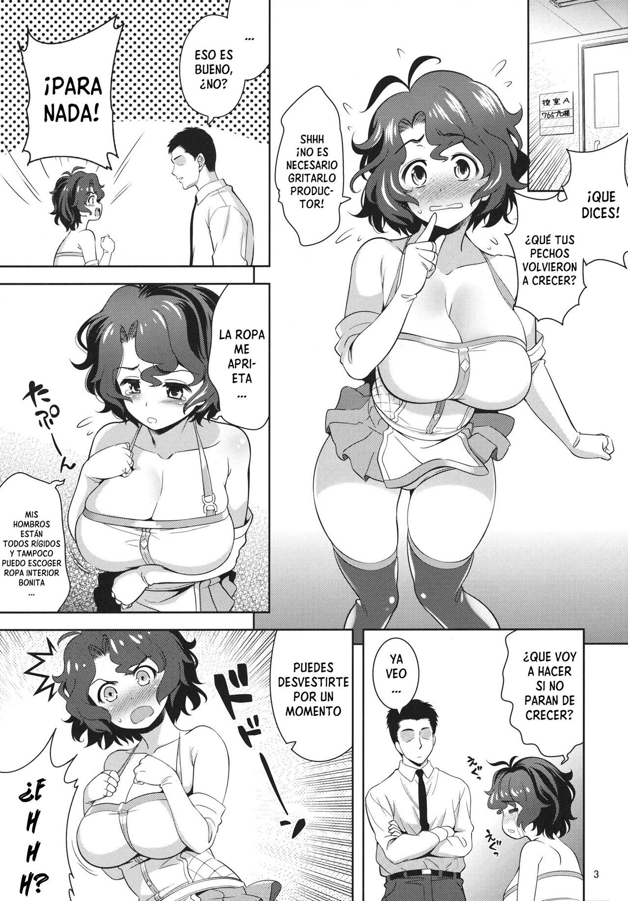 (COMIC1☆7) [Goromenz (Yasui Riosuke)] Kaze ga Katarikakemasu | Le hablo al viento (THE IDOLM@STER MILLION LIVE!) [Spanish] [Duende Intenso] 이미지 번호 3