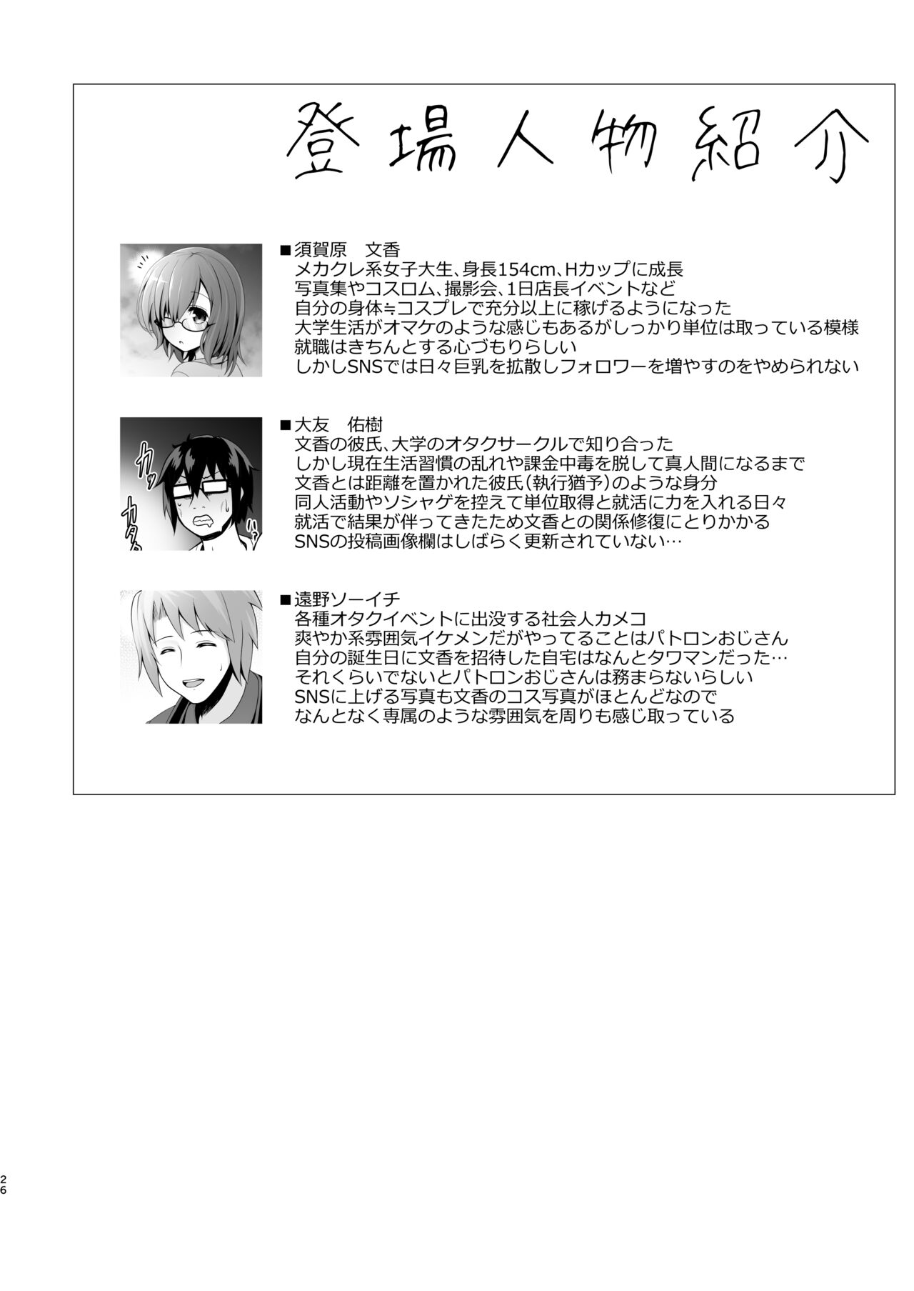 [SSB (Maririn)] Hanayome wa Tennen Chounyuu H-cup Cosplayer ~Cosplayer Fumika Soushuuhen II~ numero di immagine  27