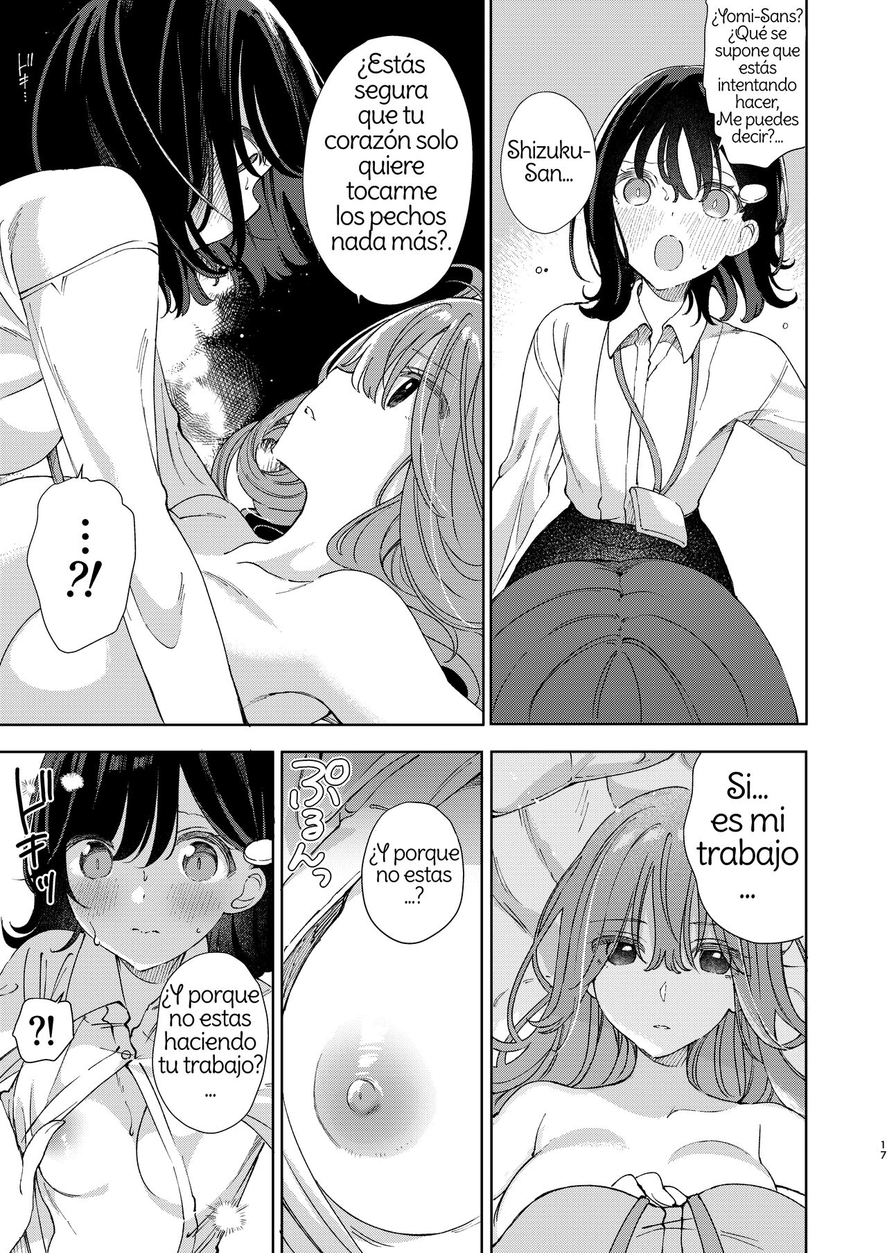 [Mizukani (Noyama)] Chichi Hyouka o Hajimemashou | It's Time for Our Breast Evaluation Spanish [Amaterasu] numero di immagine  17