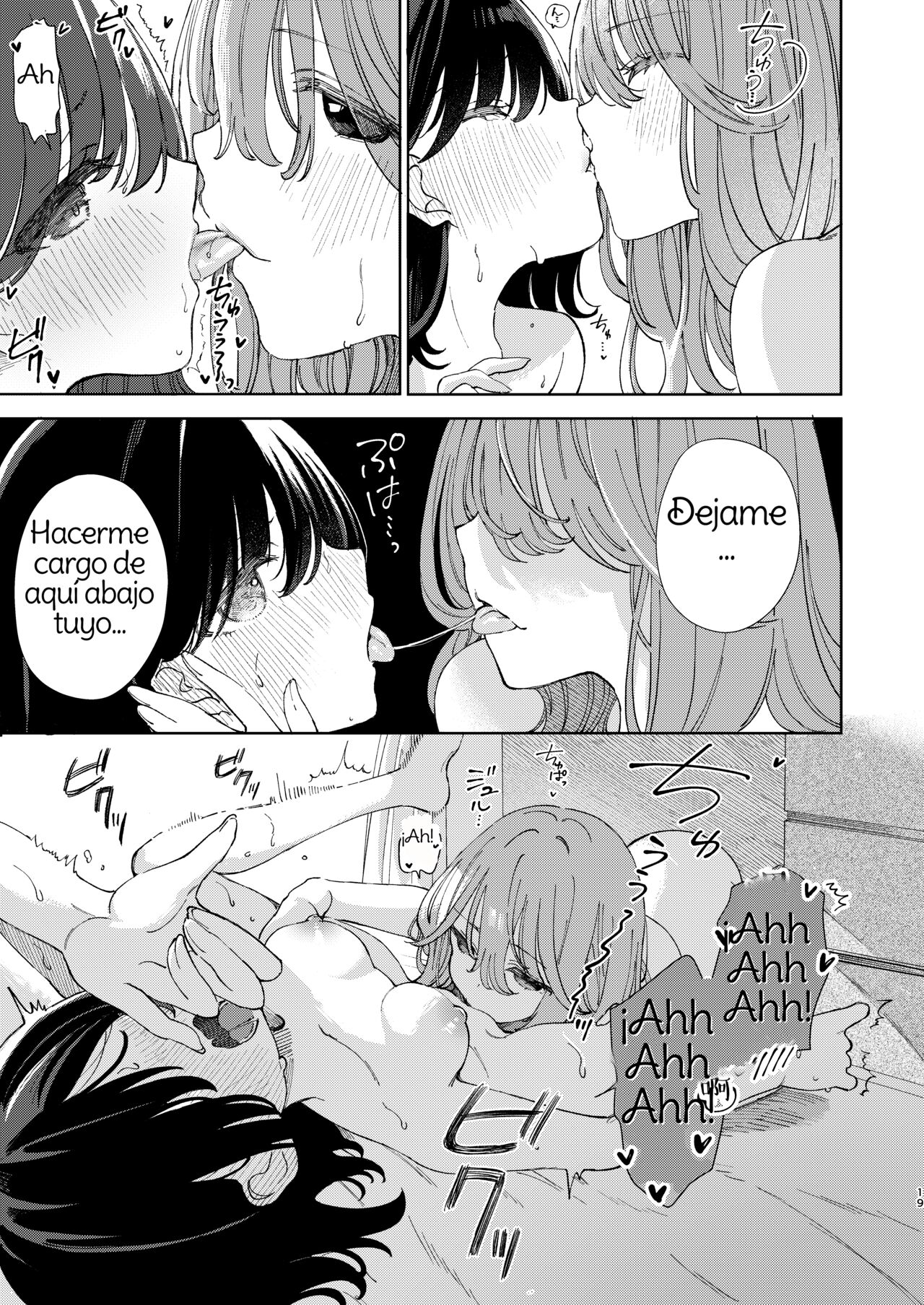 [Mizukani (Noyama)] Chichi Hyouka o Hajimemashou | It's Time for Our Breast Evaluation Spanish [Amaterasu] numero di immagine  19