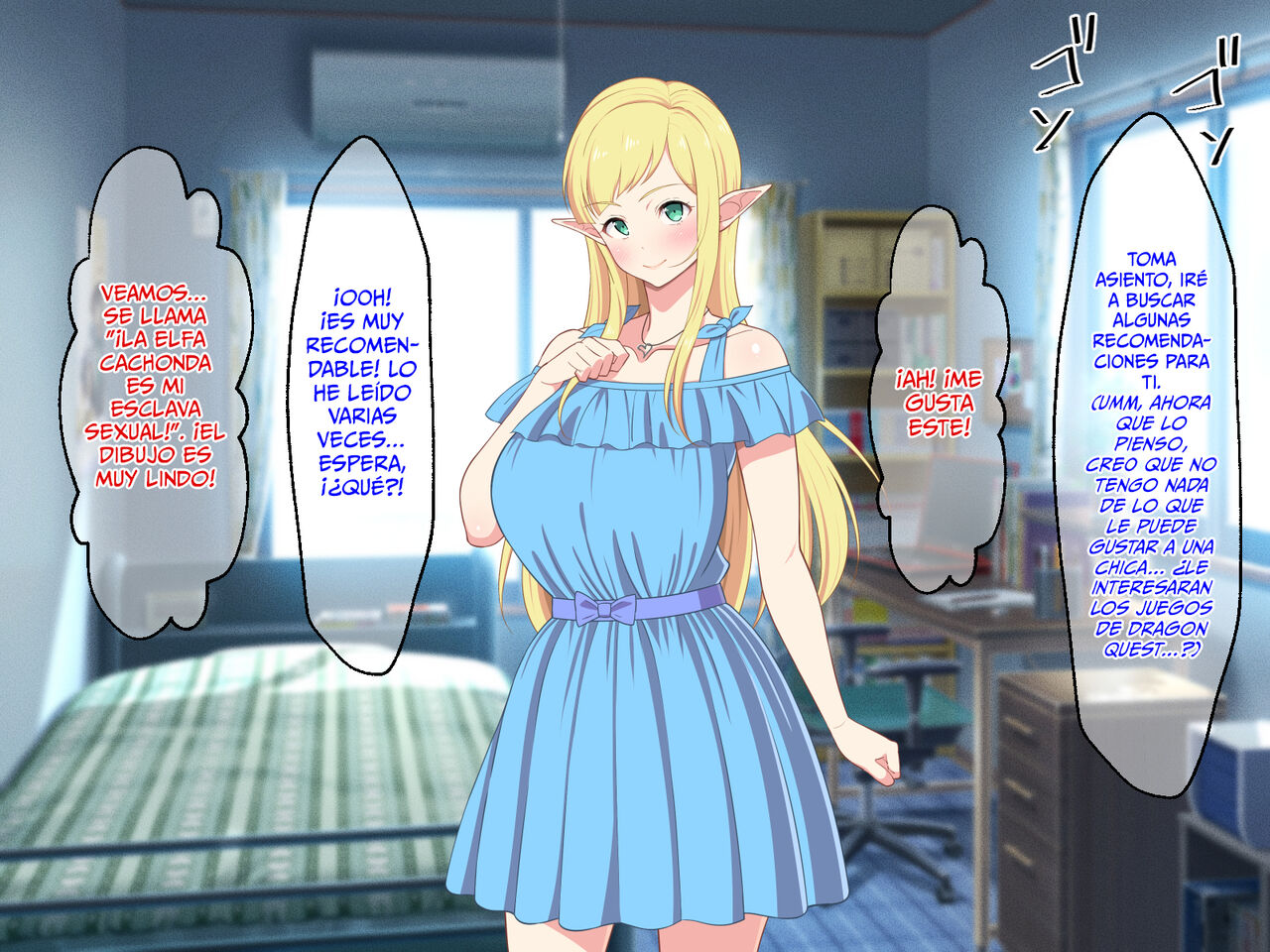 ¡La Estudiante Transferida Es Una Elfa Pervertida De Grandes Pechos! Bildnummer 29