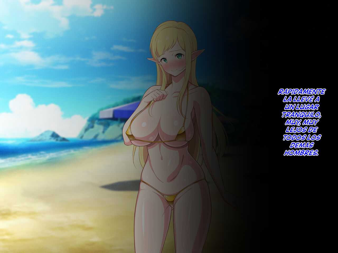 ¡La Estudiante Transferida Es Una Elfa Pervertida De Grandes Pechos! Bildnummer 80