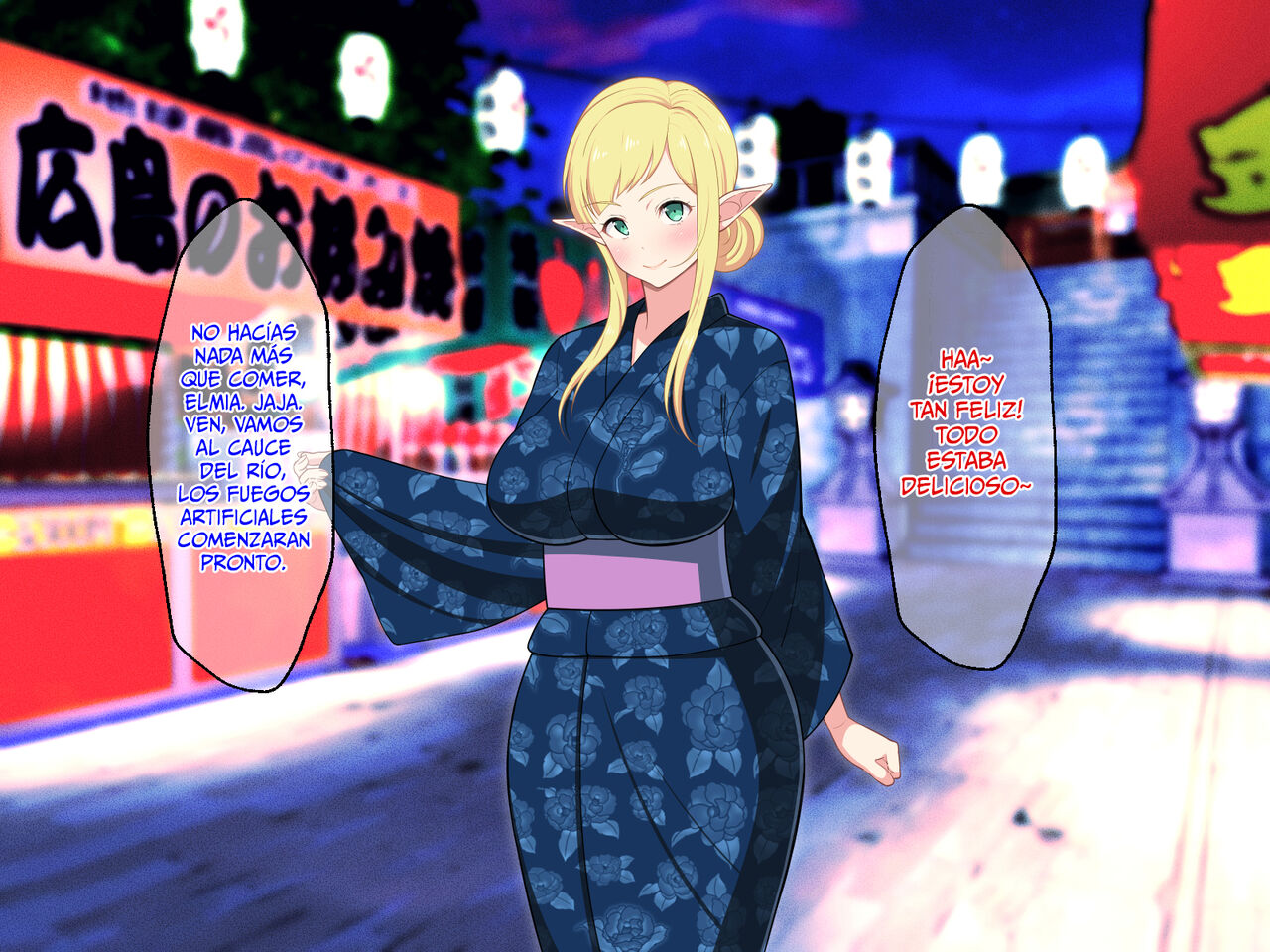 ¡La Estudiante Transferida Es Una Elfa Pervertida De Grandes Pechos! Bildnummer 97