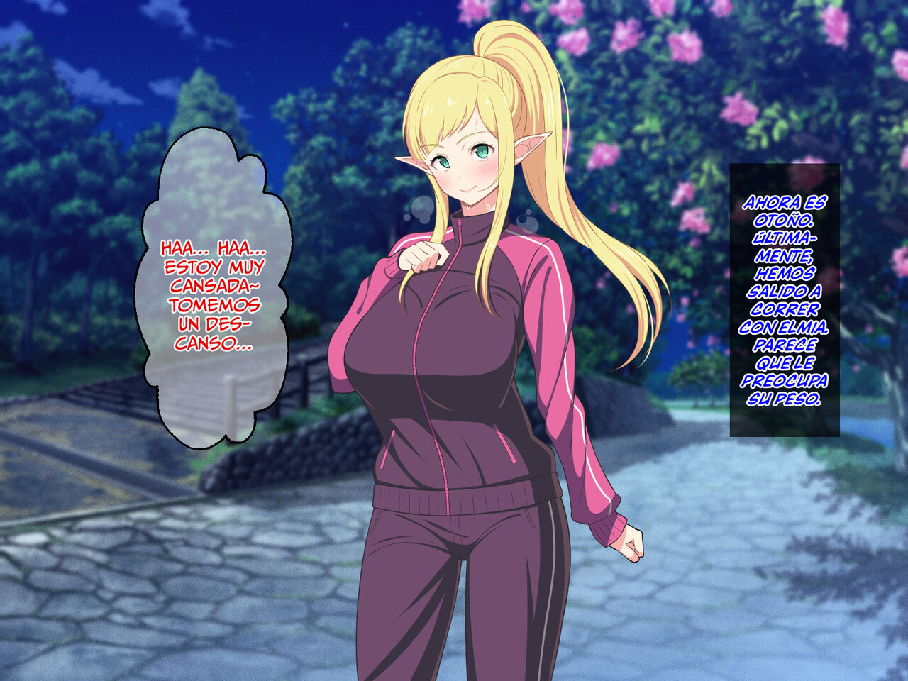 ¡La Estudiante Transferida Es Una Elfa Pervertida De Grandes Pechos! Bildnummer 124