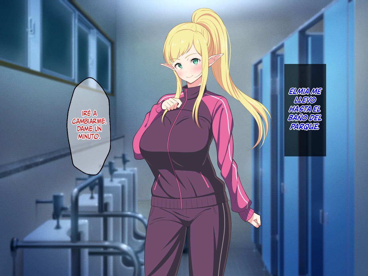 ¡La Estudiante Transferida Es Una Elfa Pervertida De Grandes Pechos! Bildnummer 131