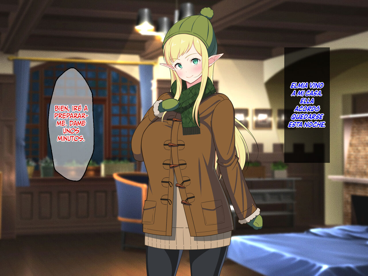 ¡La Estudiante Transferida Es Una Elfa Pervertida De Grandes Pechos! Bildnummer 151