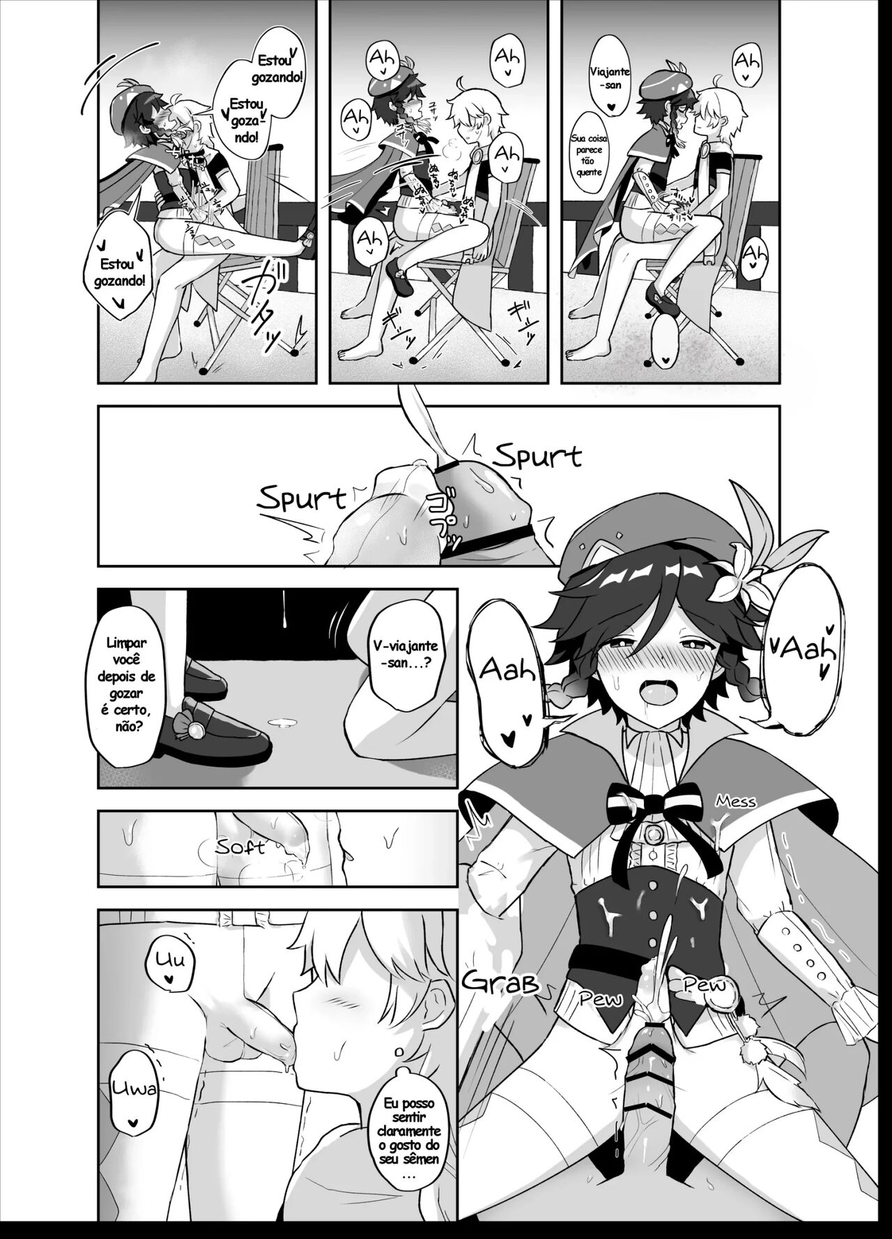 [Takama] Tomoru Umi ni Kaze wa Fuku | Wind Blows At The Sea Lantern Festival (Genshin Impact) [Portuguese-BR] 13eme image