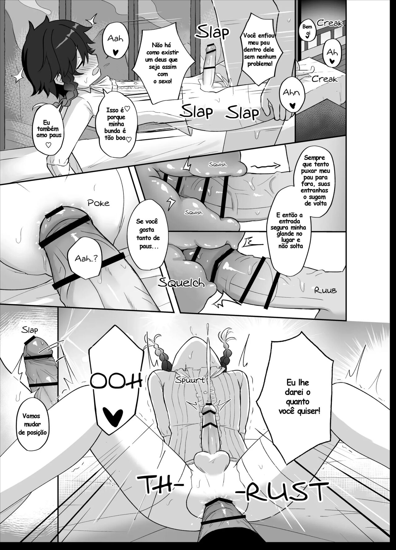 [Takama] Tomoru Umi ni Kaze wa Fuku | Wind Blows At The Sea Lantern Festival (Genshin Impact) [Portuguese-BR] 16eme image