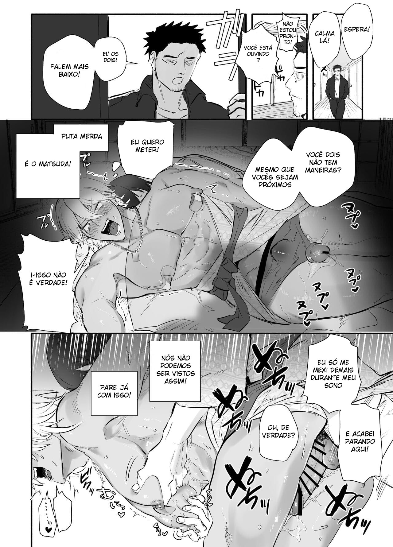 [Peroi Nuru] Nemurenai. | I Can't Sleep. [Portuguese-BR] 17eme image