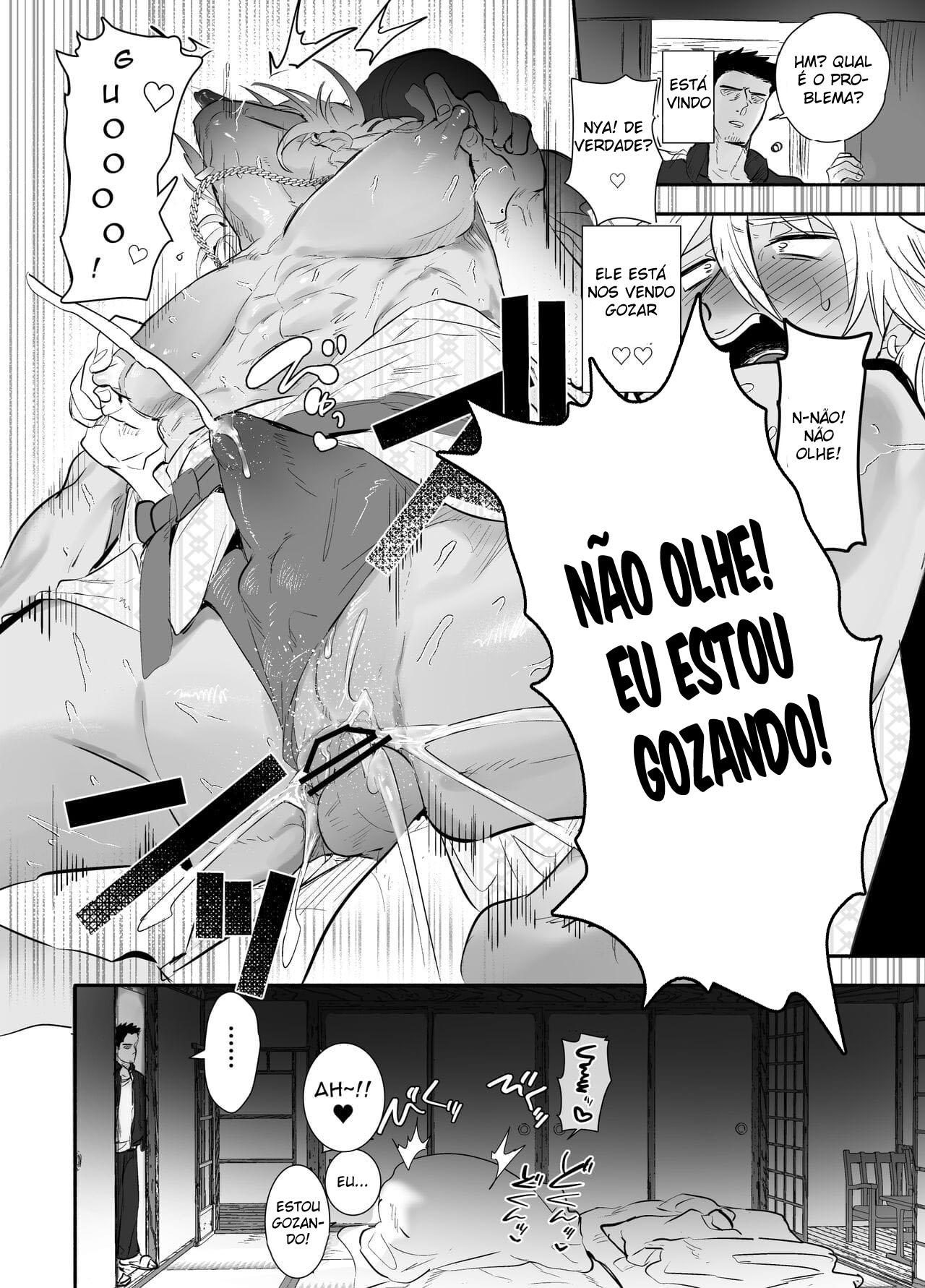 [Peroi Nuru] Nemurenai. | I Can't Sleep. [Portuguese-BR] 19eme image