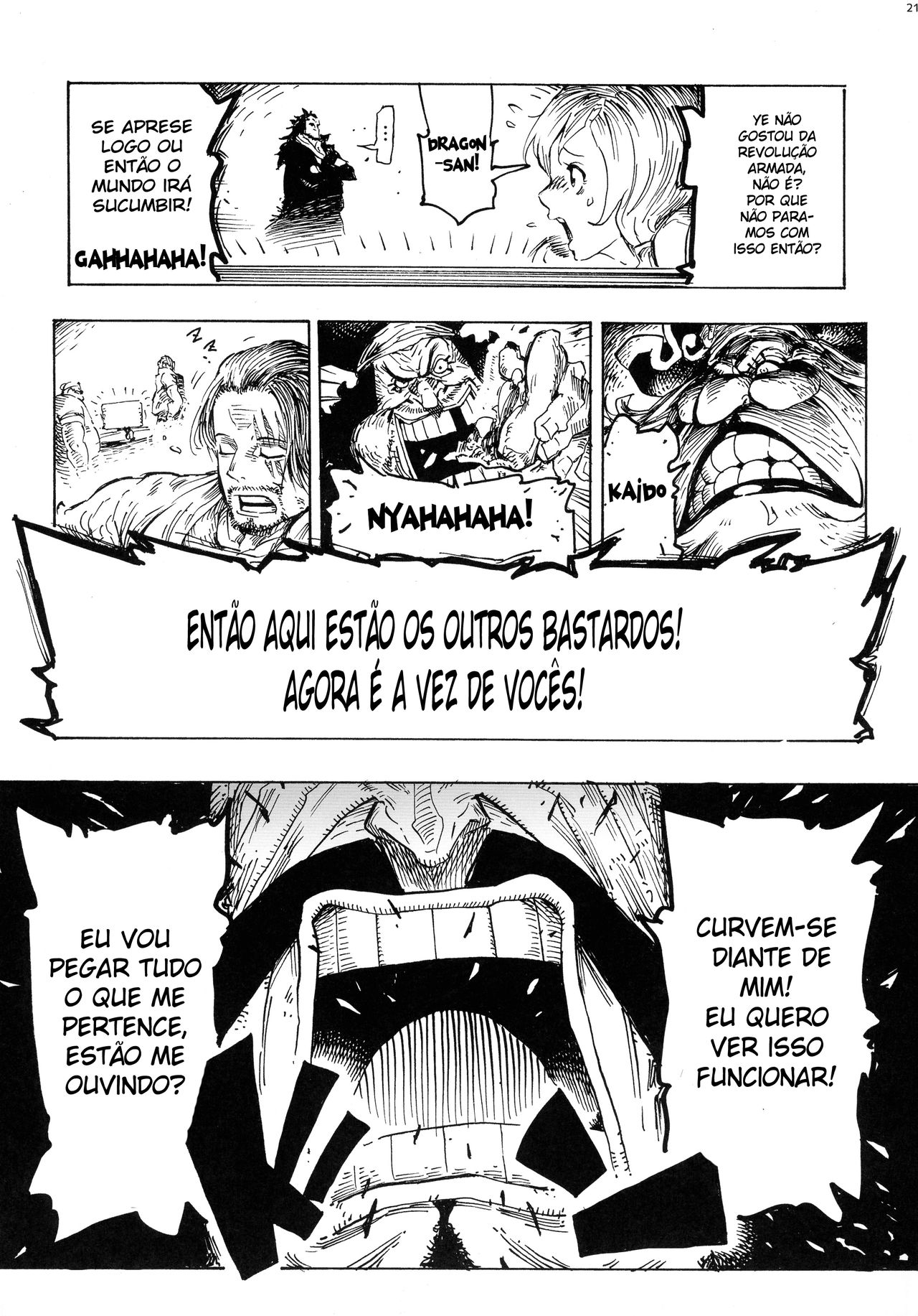 (C92) [Kocho Kocho Koukou (Bonten)] P.O.M Amazon lily last day (One Piece) [Portuguese-BR] [DiegoVPR] 이미지 번호 23