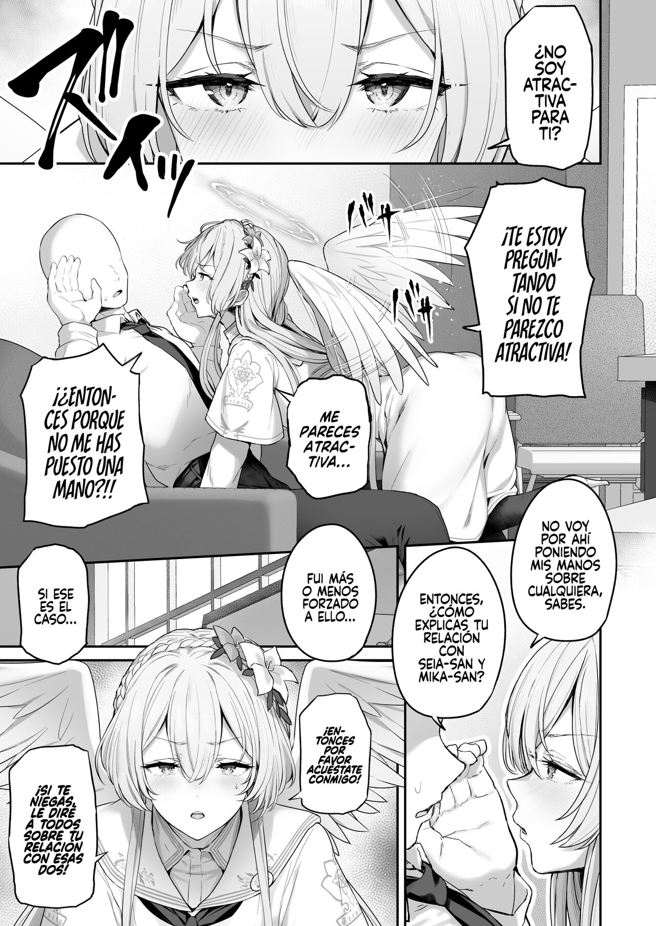 [Horumon Curry (Tobimura)] Watashitachi no Tea Party ga Sukebe na Hazu Arimasen!! (Blue Archive) [Spanish] [Rakuen Translations] [Digital] image number 5