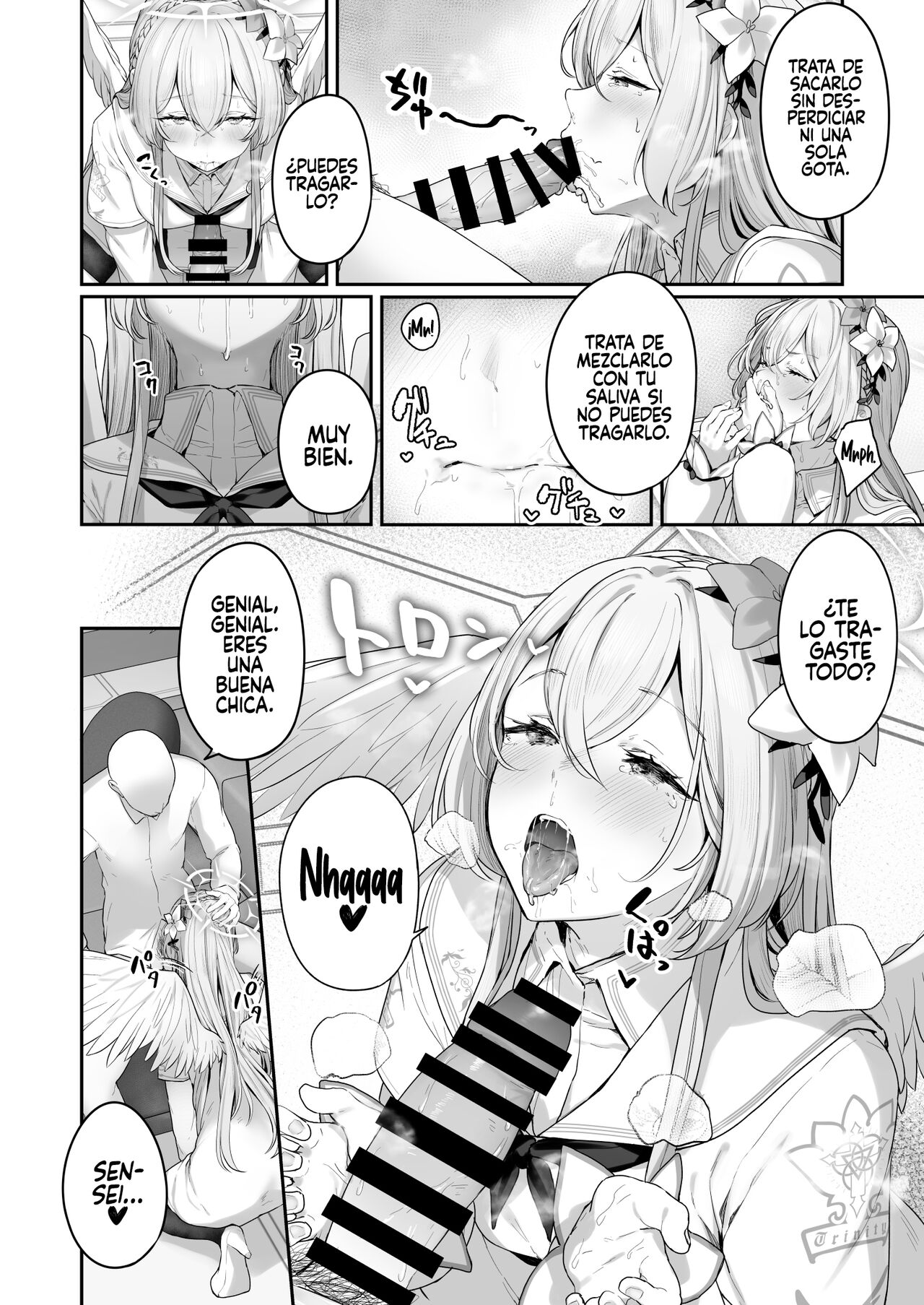 [Horumon Curry (Tobimura)] Watashitachi no Tea Party ga Sukebe na Hazu Arimasen!! (Blue Archive) [Spanish] [Rakuen Translations] [Digital] image number 12