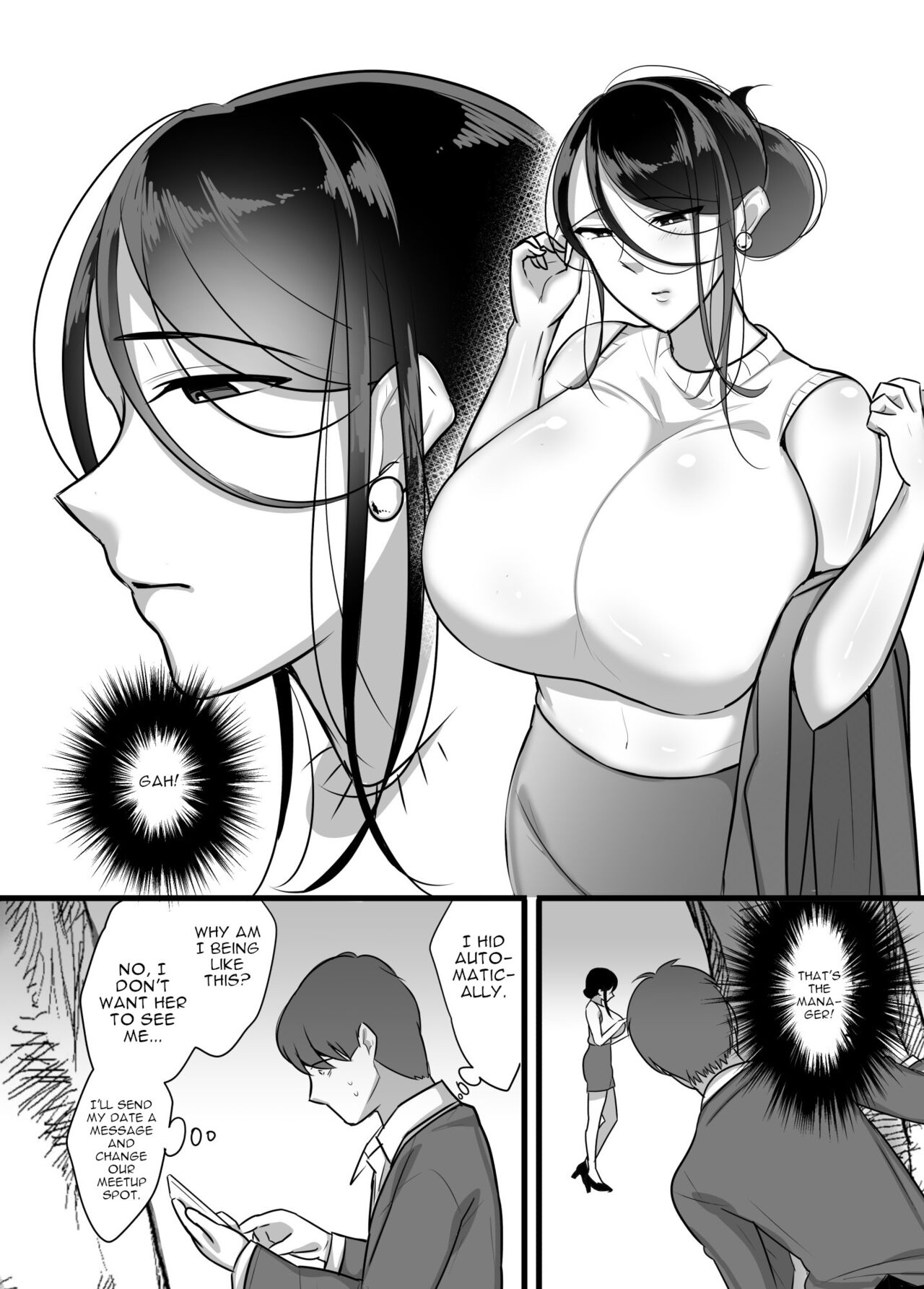 [Botamochi] Masaka Ano Oni Joushi ga Ore no SeFri ni Naru nante... | I never thought that devilish Manager would become my Fuck Buddy... [English] [joobuspaidatr] Bildnummer 6