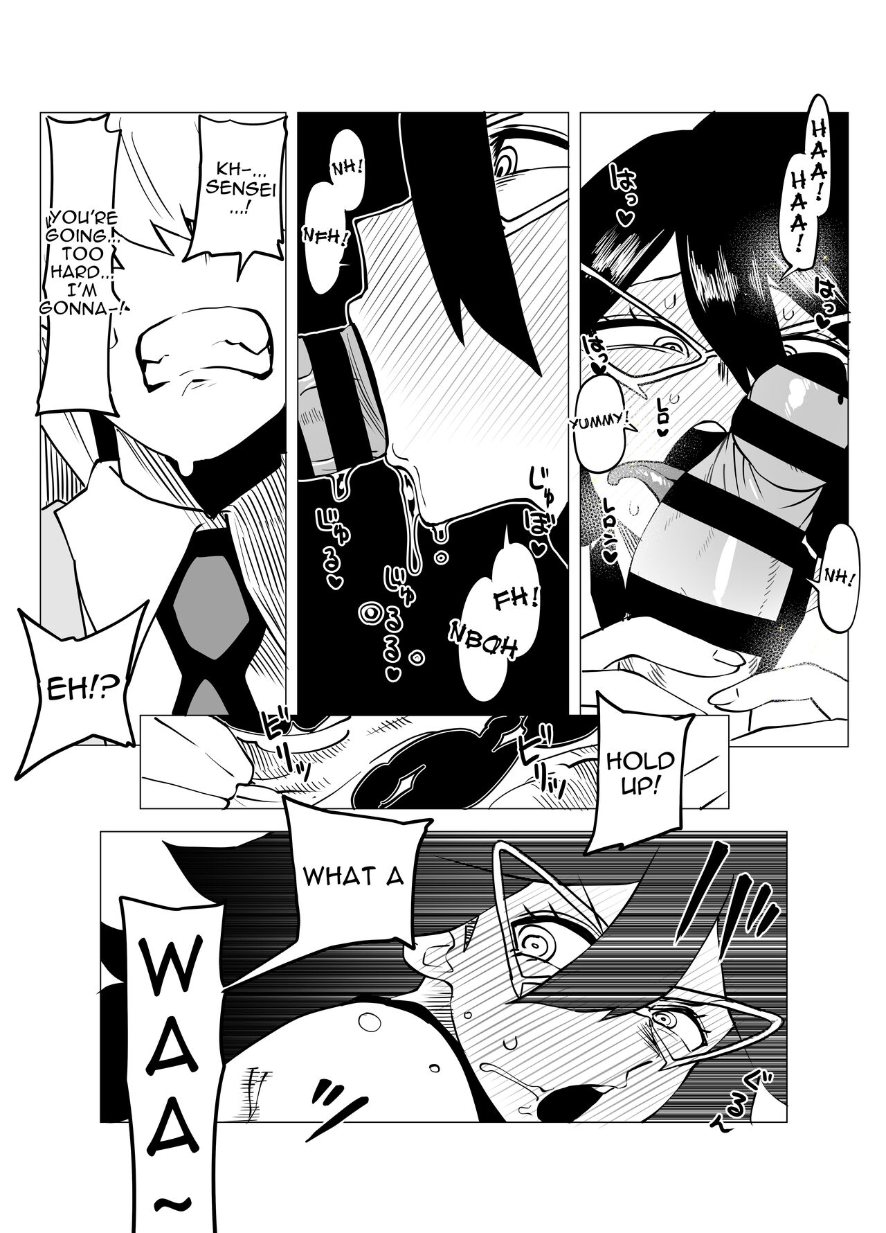 [Oekaki Kaki] Teisou Gyakuten Butsu ~Midnight no Baai~ (Boku no Hero Academia) /  Inverted Morality Academia ~Midnight's Case~ [English] {Doujins.com} 5eme image