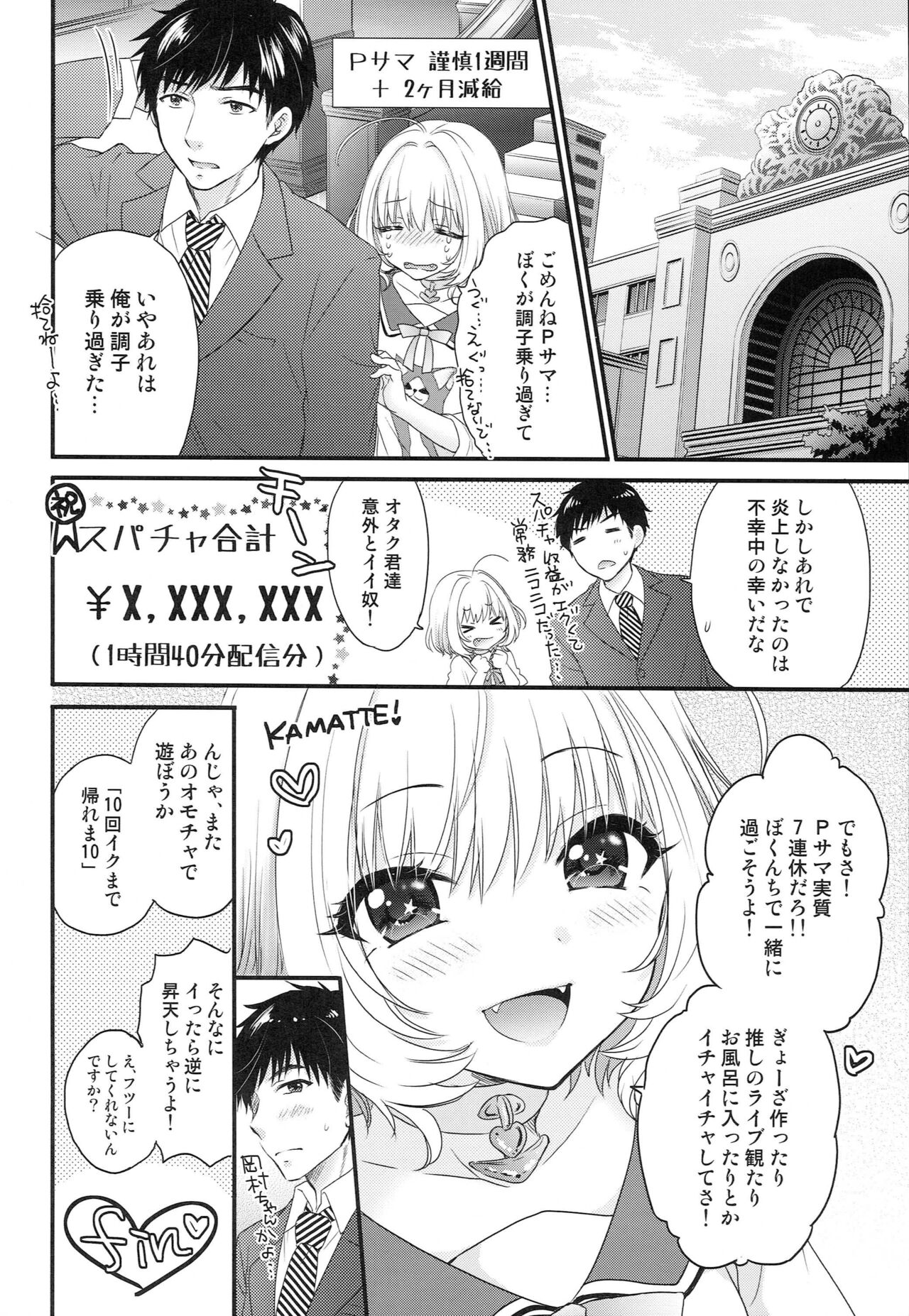 (COMIC1☆19) 	[SAILORQ2 (RYÖ)] FUNKY TONKY CRAZY (THE IDOLM@STER CINDERELLA GIRLS) numero di immagine  23