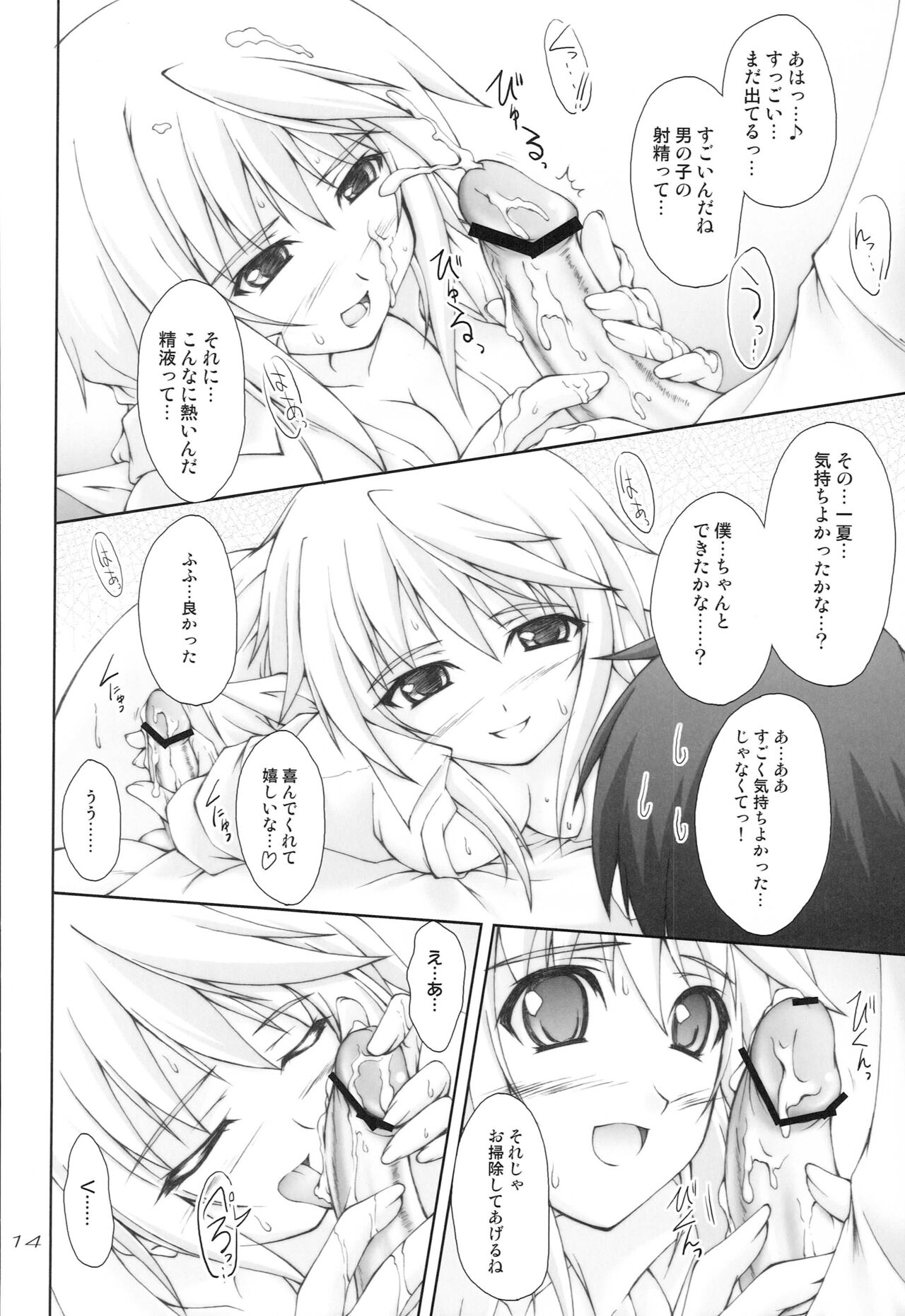 (COMIC1☆5) 	[Seitokaishitsu (Akimoto Dai)] FRENCH CONNECTION (IS <Infinite Stratos>) изображение № 13