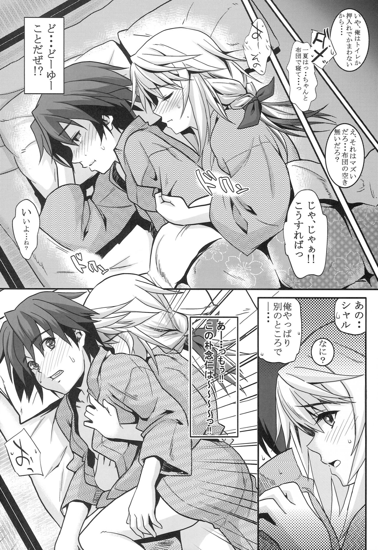 (C81) [Machida Cherry Boys (Kurosawa)] 3c'  - THREE_Chral (IS <Infinite Stratos>) image number 11