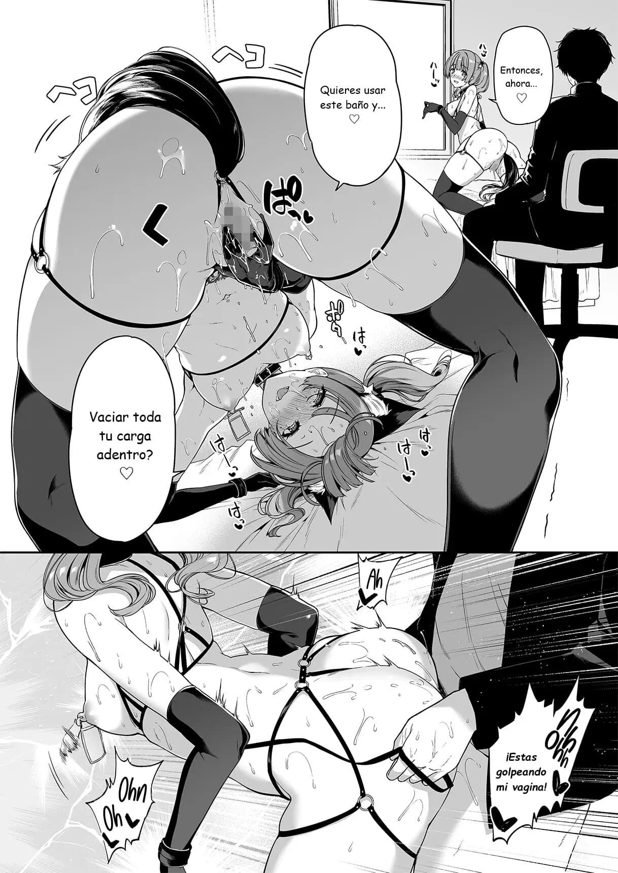 [Bottle Ship Bottler (Kazakura)] InCha Couple ga You Gal-tachi to SEX Training Suru Hanashi 4 [Spanish] 图片编号 36