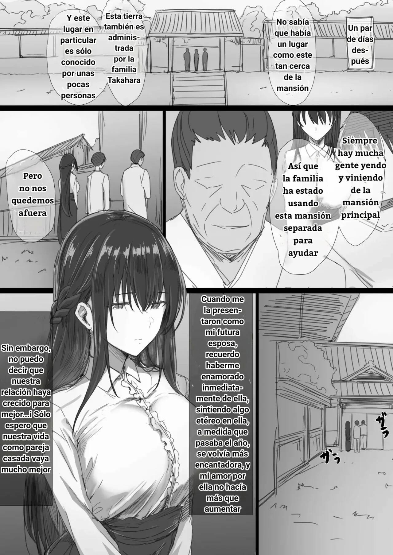 [Hari Poteto] Ki Ga Tsuyoi Seiso Na Hitozuma Reijou Ga Netorareru Made No Ichibu Shijuu [Spanish] 이미지 번호 4