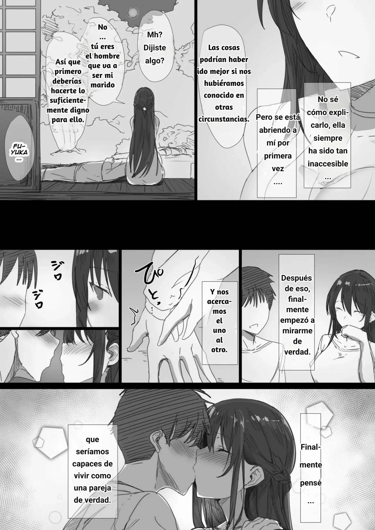 [Hari Poteto] Ki Ga Tsuyoi Seiso Na Hitozuma Reijou Ga Netorareru Made No Ichibu Shijuu [Spanish] 이미지 번호 10