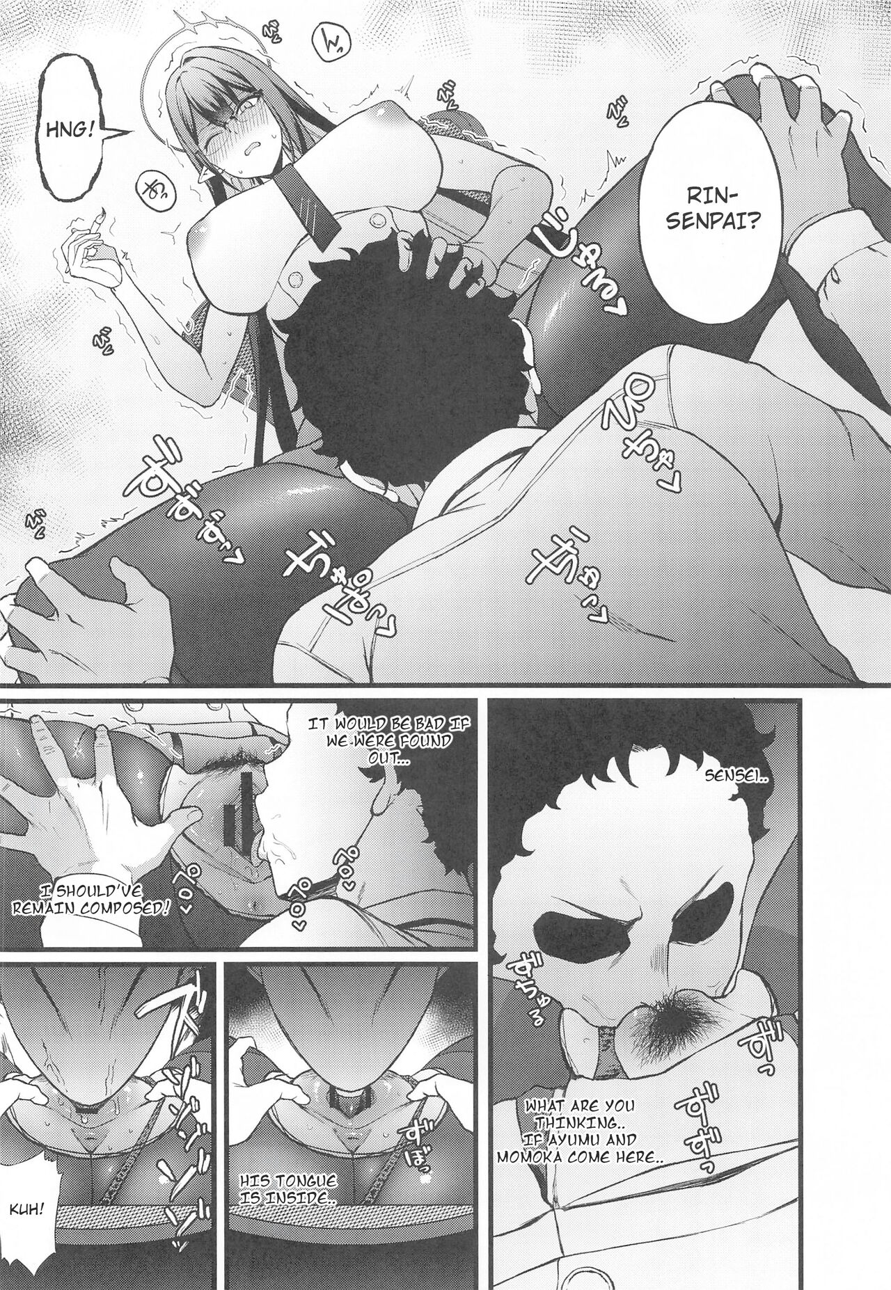 (C102) [Small Marron (Asakura Kukuri)] Nanagami Rin is in Heat (Blue Archive) [English] image number 19