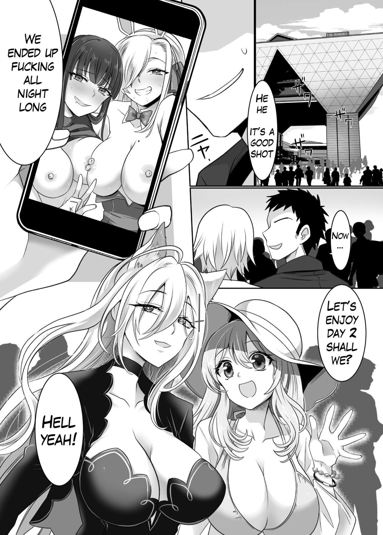 [Hyoui Lover (Takahashi Shijimi)] Comiket de Hyoui! BlueArch Dosukebe Cosplayer o Nottori Take Out (Blue Archive) [English] [Digital] 图片编号 33