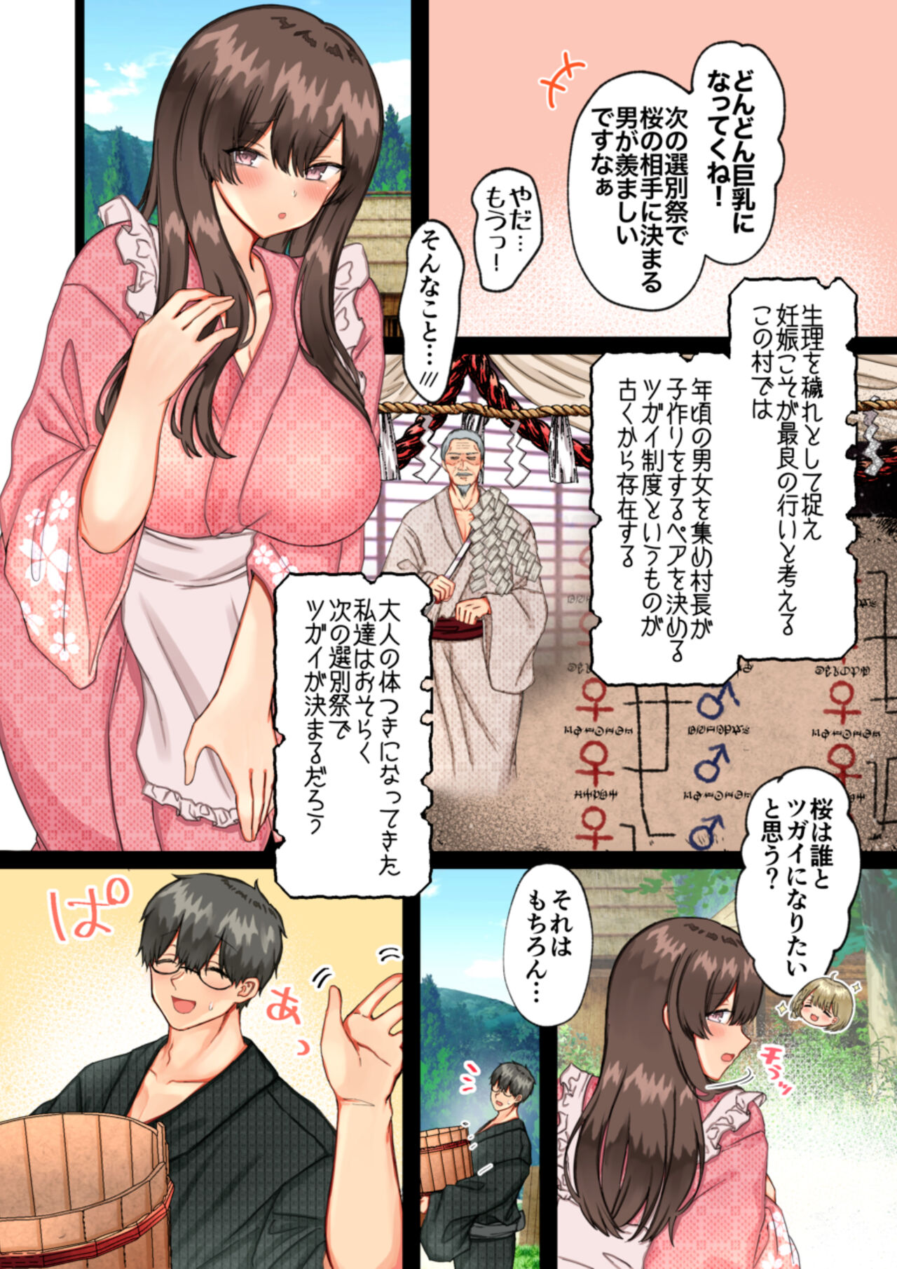 [maid dead] Haramase-mura 〜 Ibitsuna Mura De Ninshin Shi Dzurai Watashi Ga Sonchō Musuko Ni Shūchaku-chū Dashi-sa Reru Hi 々~ Bildnummer 5